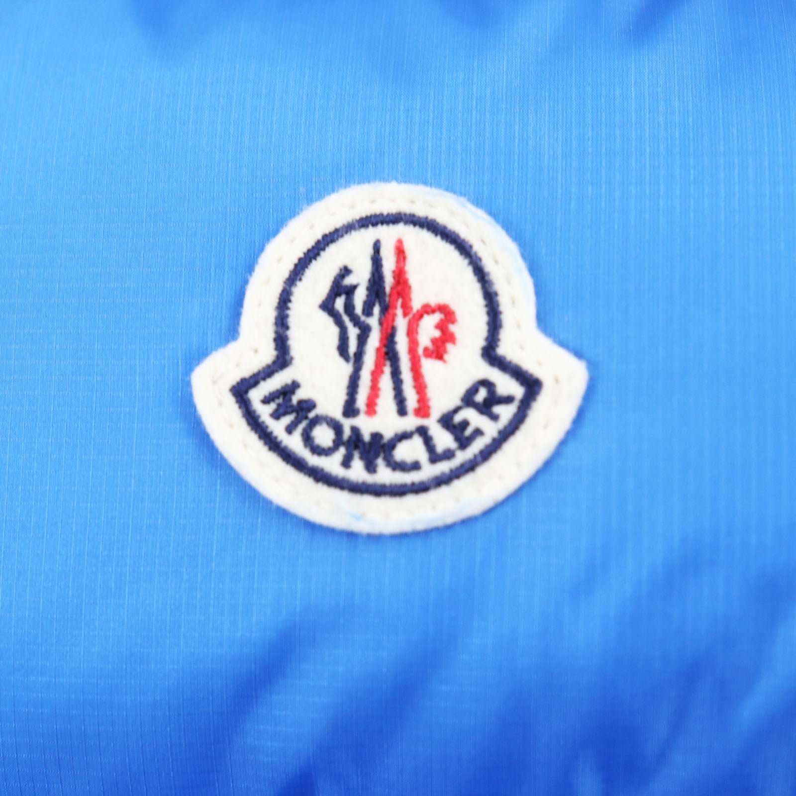 Moncler PEUPLIER Nylon Down Jacket Blue