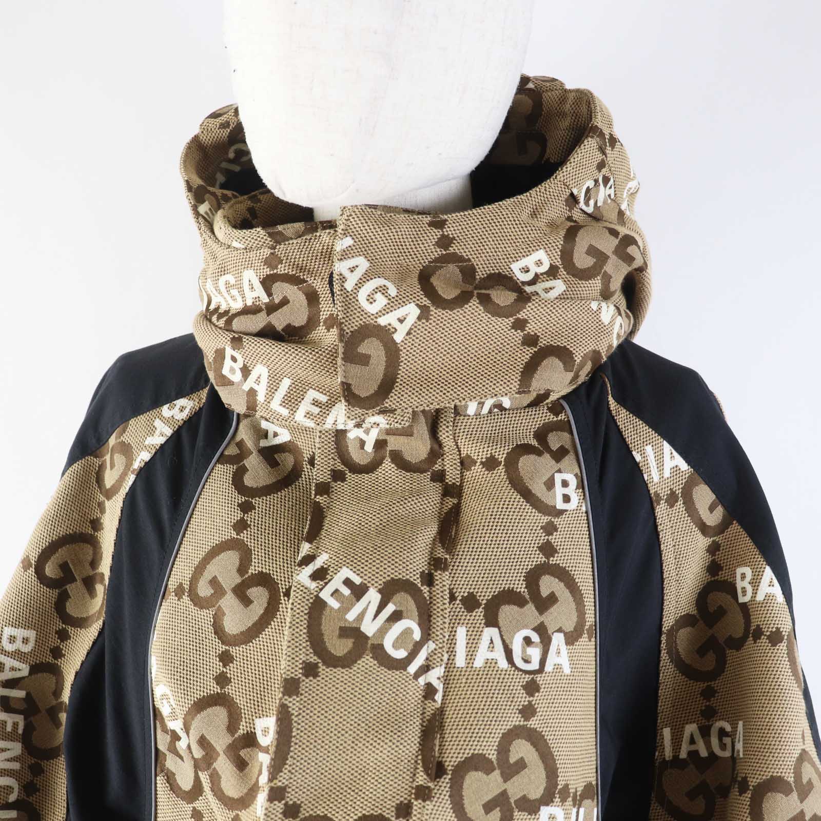 Gucci x Balenciaga Hacker GG Jacket Beige 38