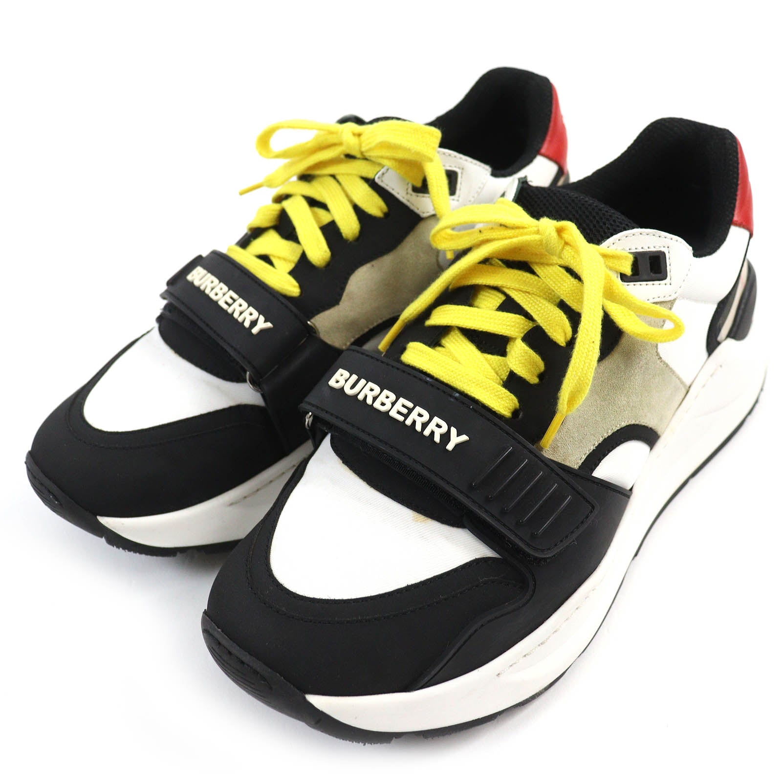 Burberry Leather Low Top Sneakers 41