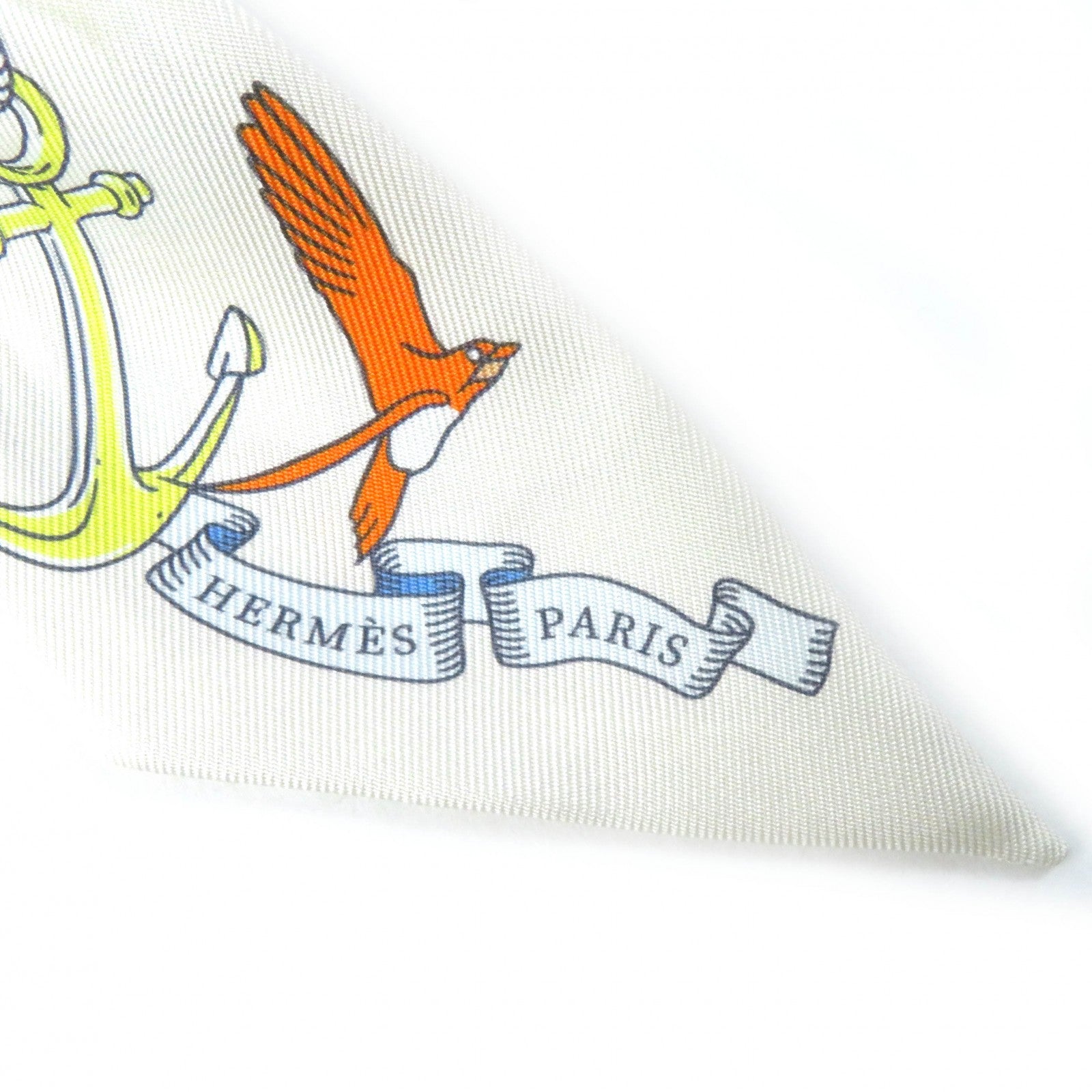 HERMES SUR MON NUAGE Silk Twilly Scarf