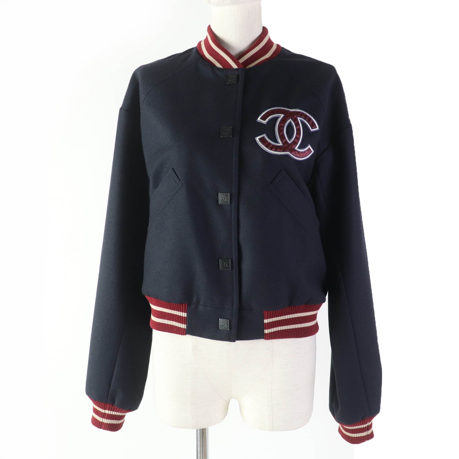 Chanel Wool Nylon Jacket with COCO Mark