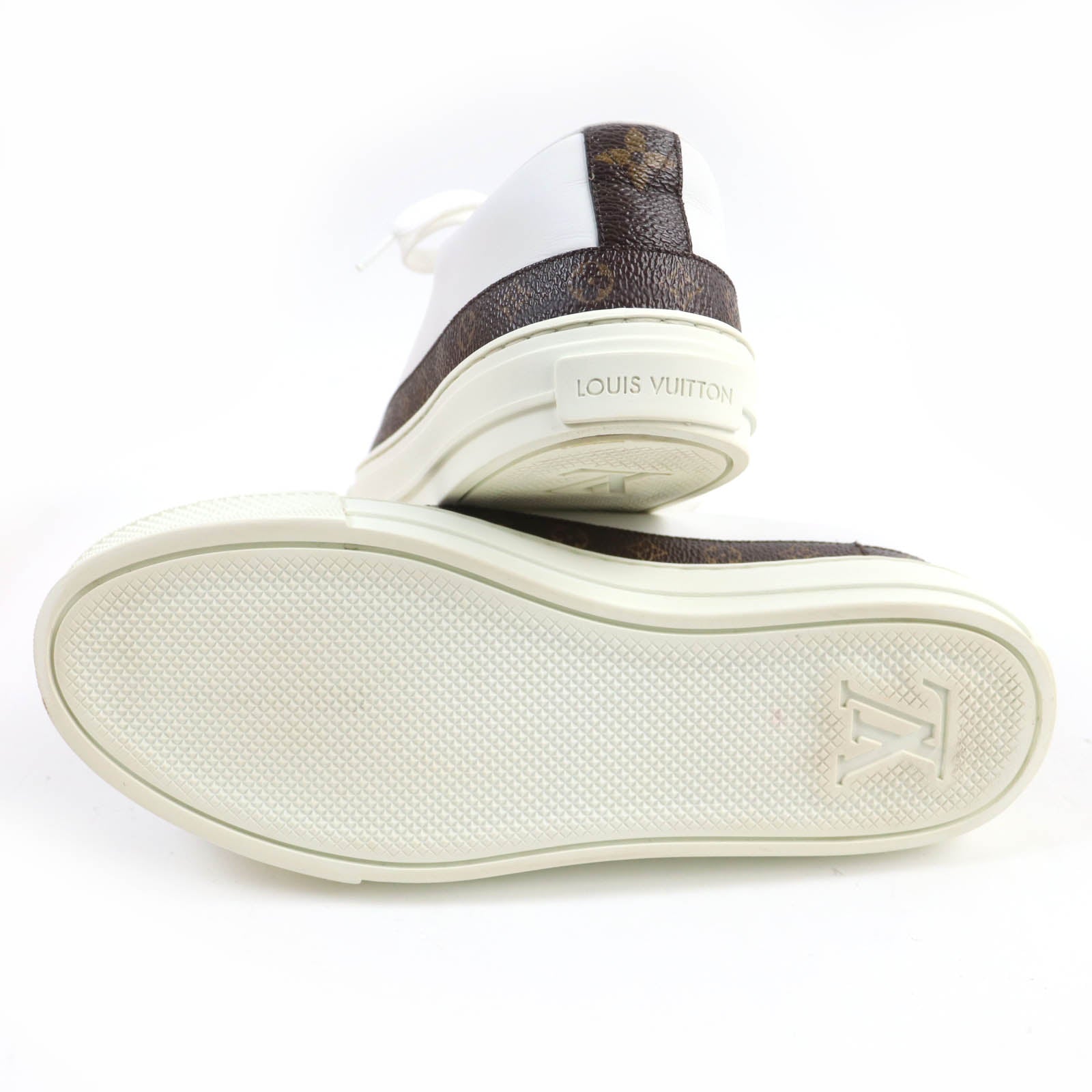 Louis Vuitton Monogram Leather Sneakers 36.5