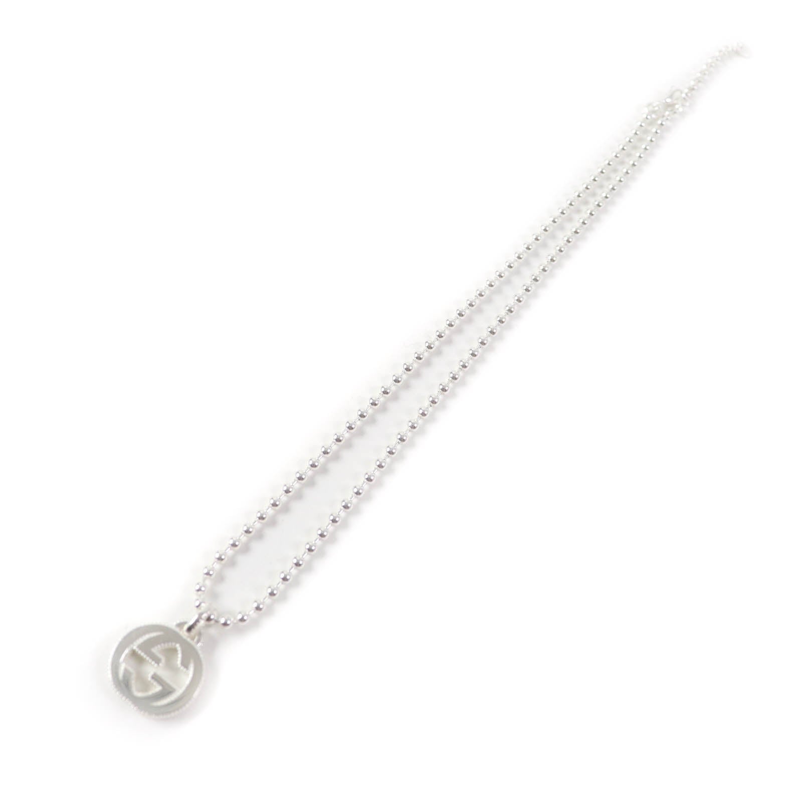 Gucci AG925 Interlocking G Necklace