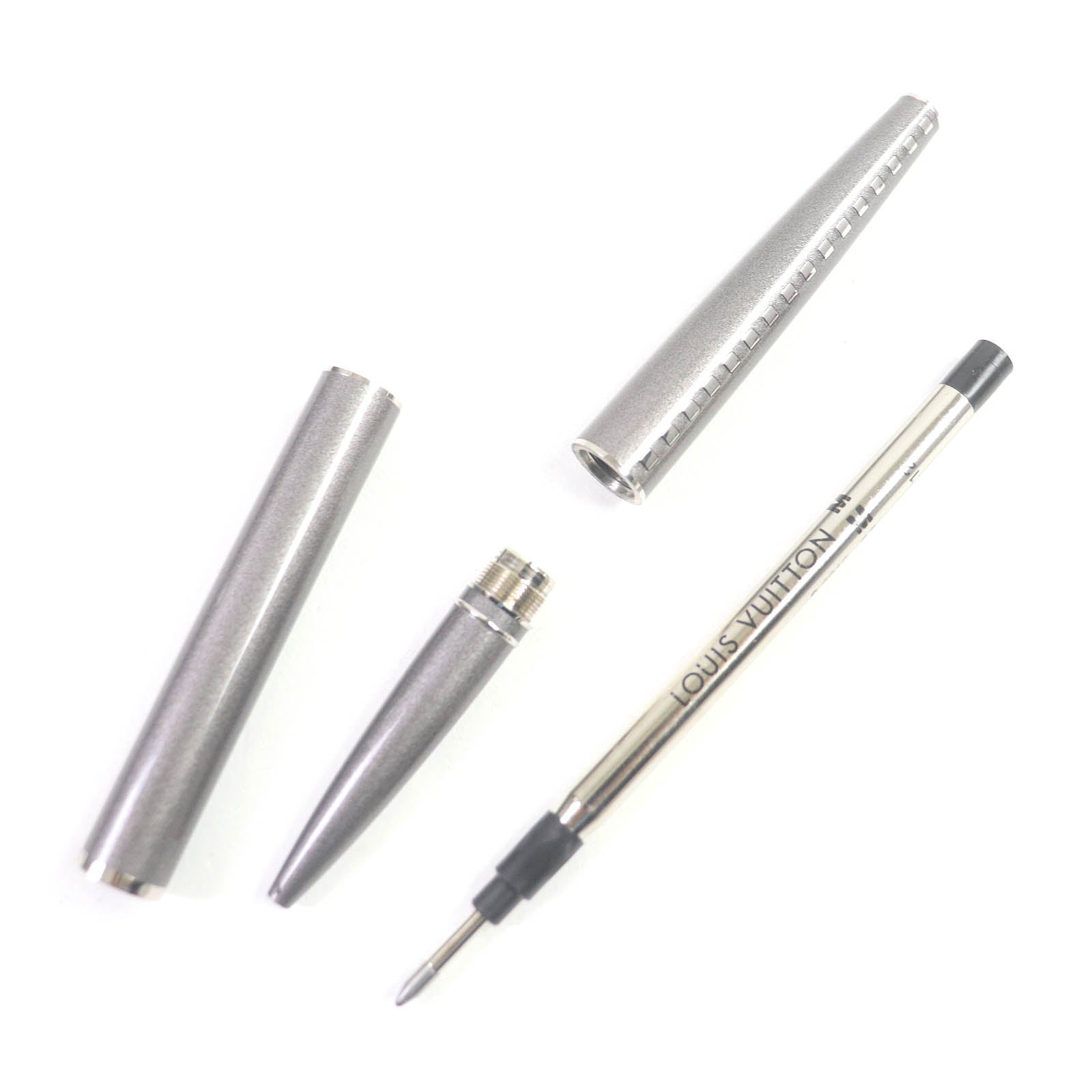 Louis Vuitton Jetligne Ballpoint Pen Silver