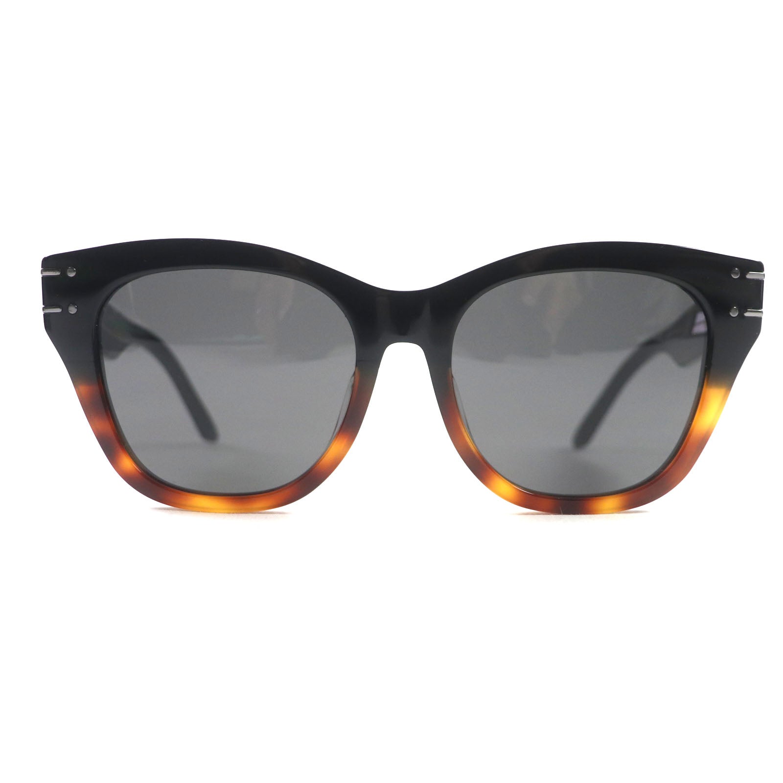 Dior Signature B4F Logo Sunglasses Black Brown