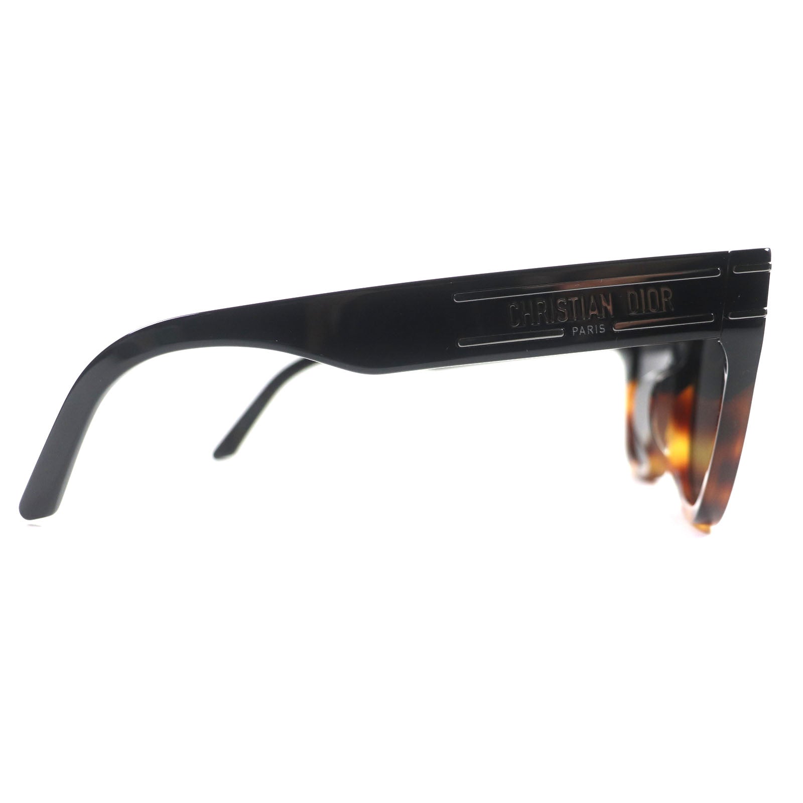 Dior Signature B4F Logo Sunglasses Black Brown