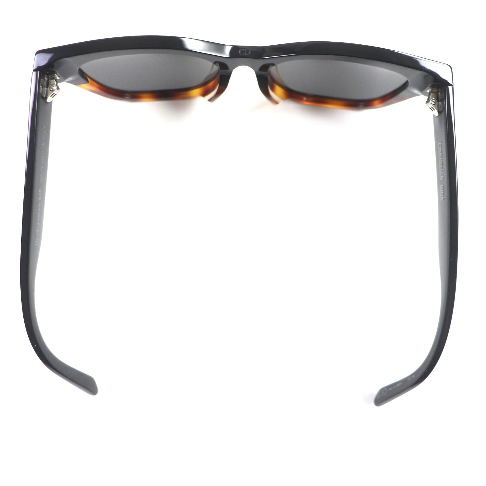 Dior Signature B4F Logo Sunglasses Black Brown