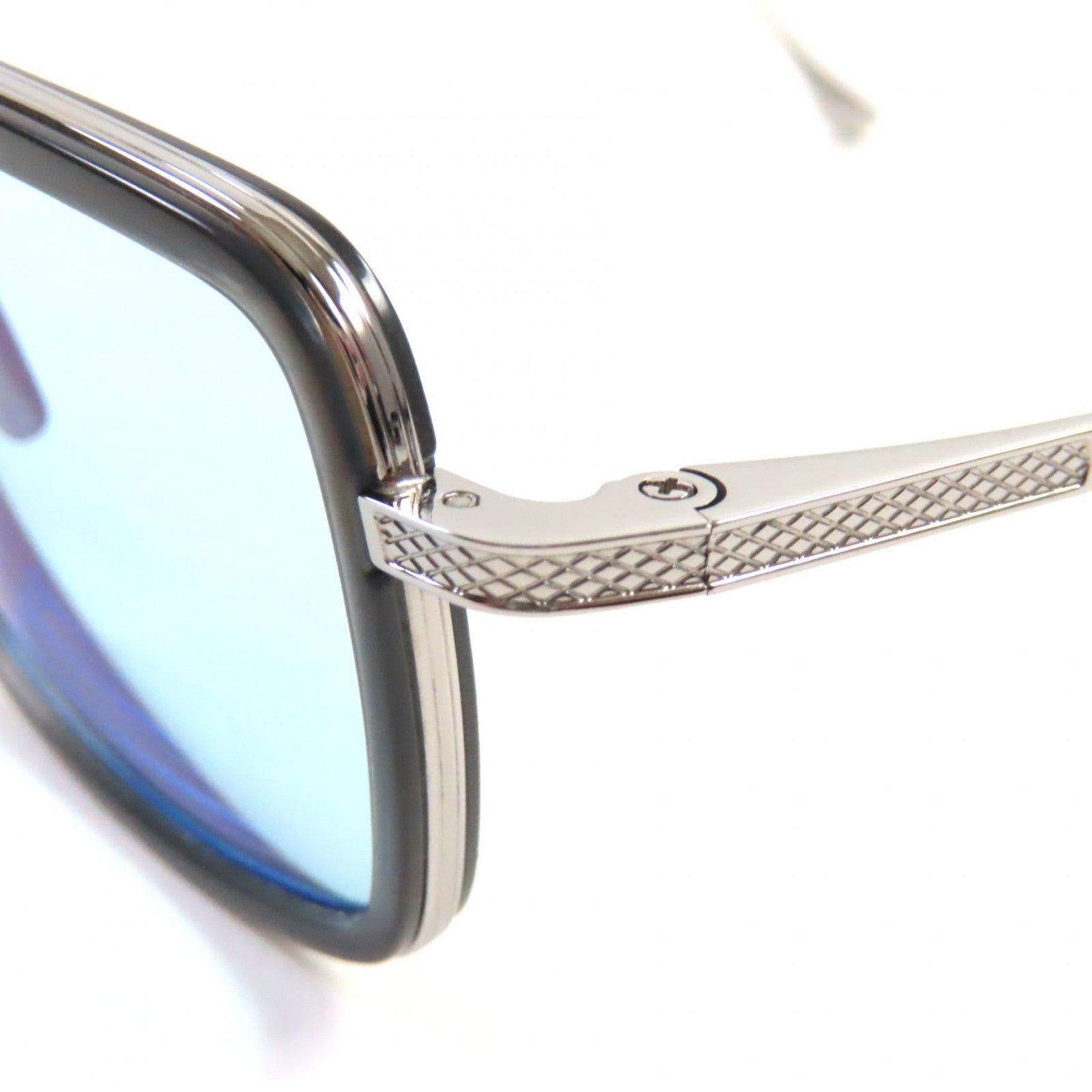 DITA FLIGHT-EIGHT Two-Bridge Sunglasses Silver