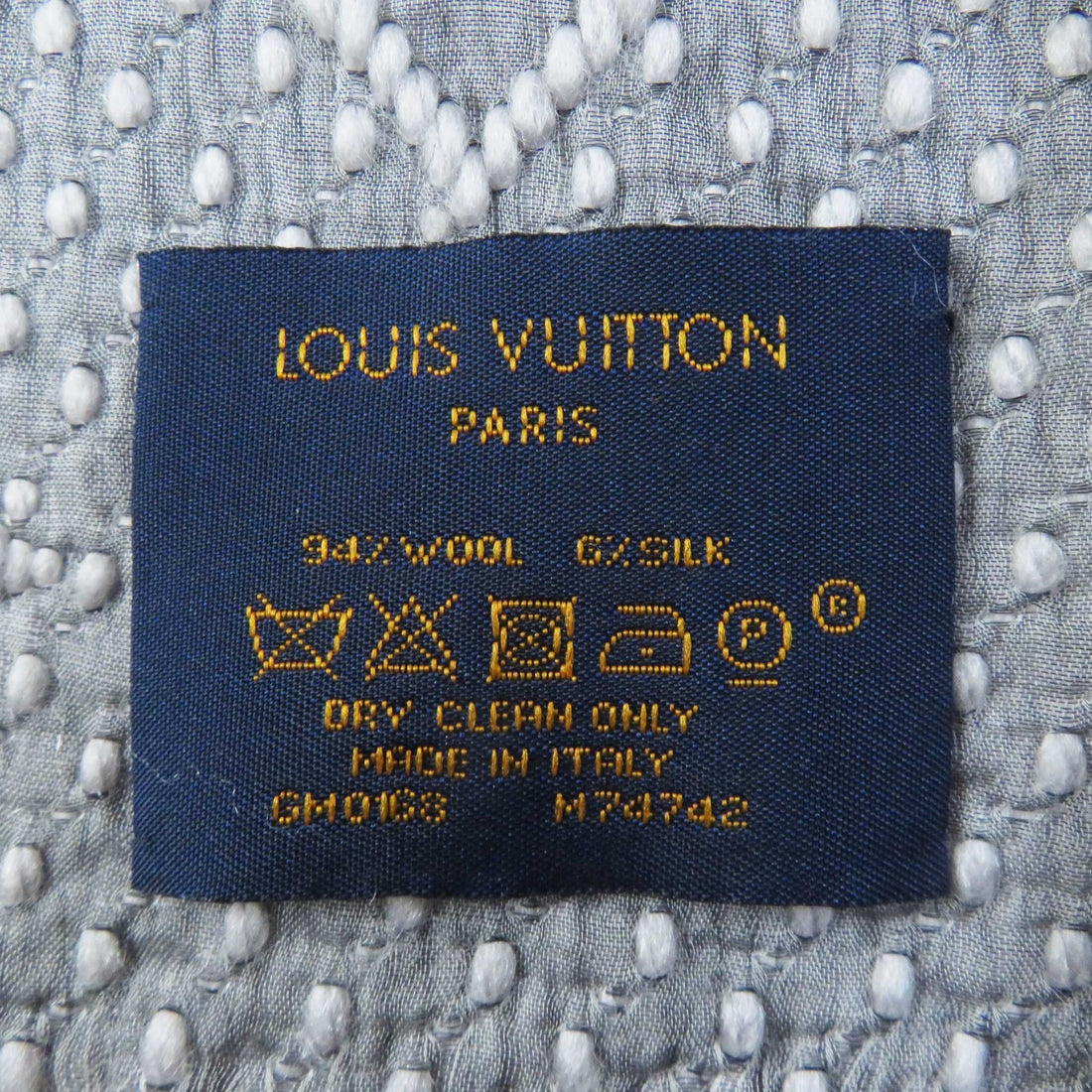 Louis Vuitton Logo Mania Scarf M74742