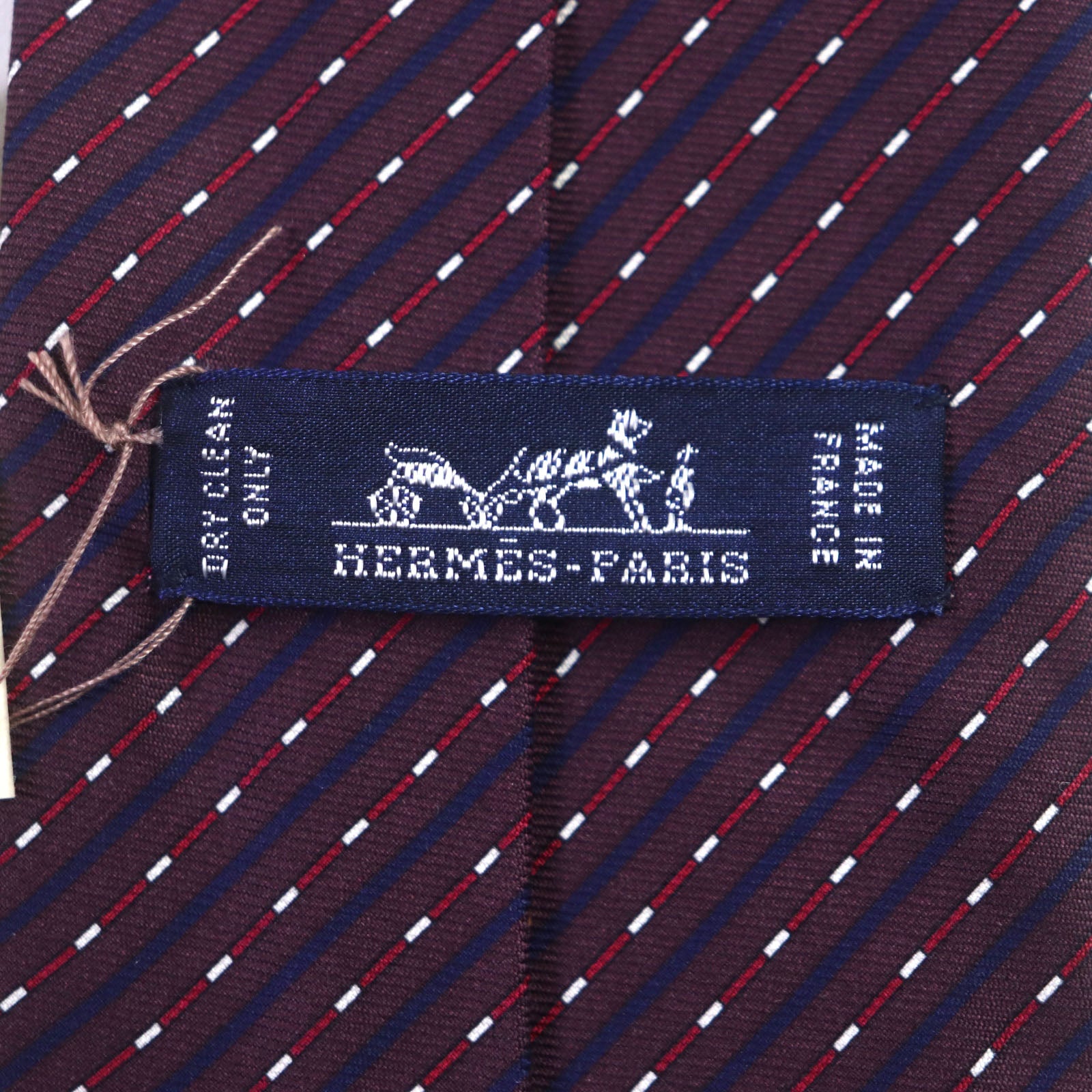 Hermes Silk Tie Swimming Pool Pattern