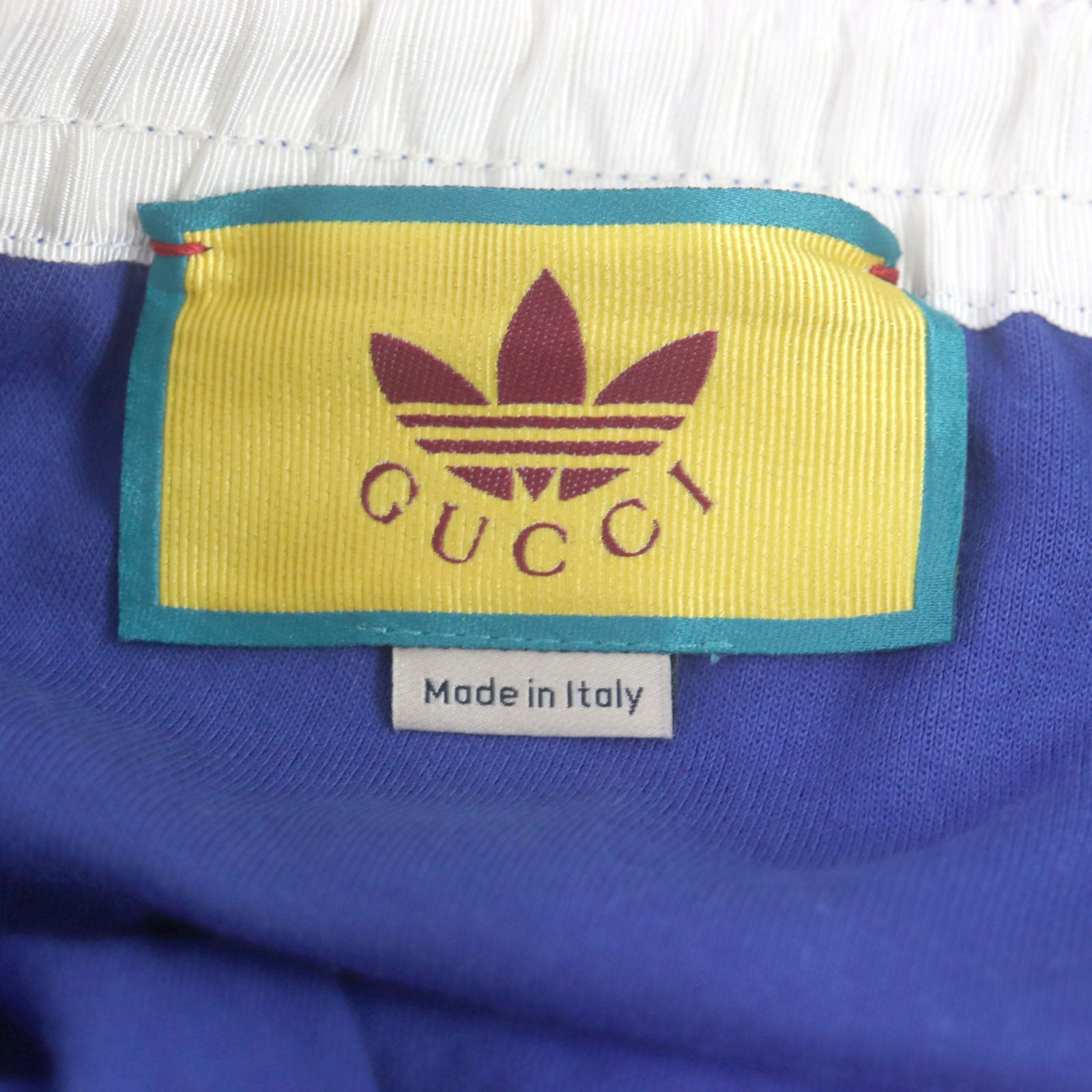 Gucci Adidas Logo Embroidery Track Pants Blue XXL