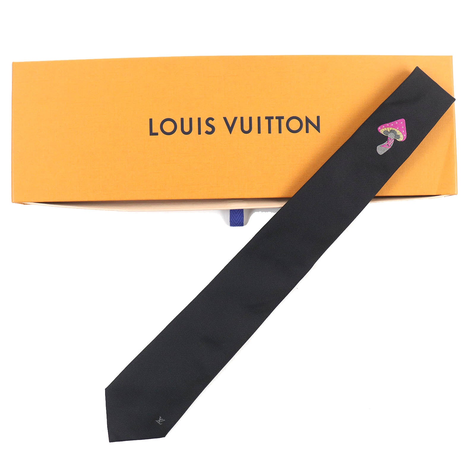 Louis Vuitton Silk Cravat LV Mushroom Tie