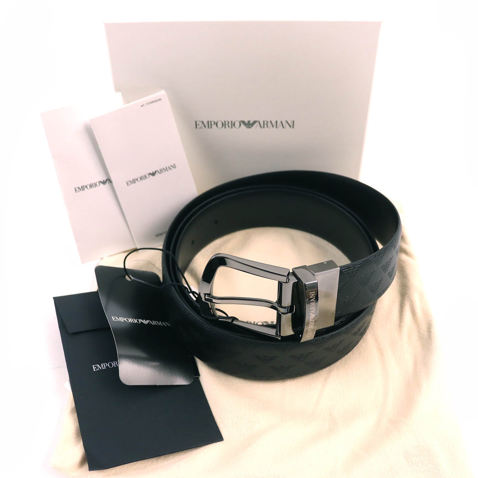 Emporio Armani Reversible Leather Belt