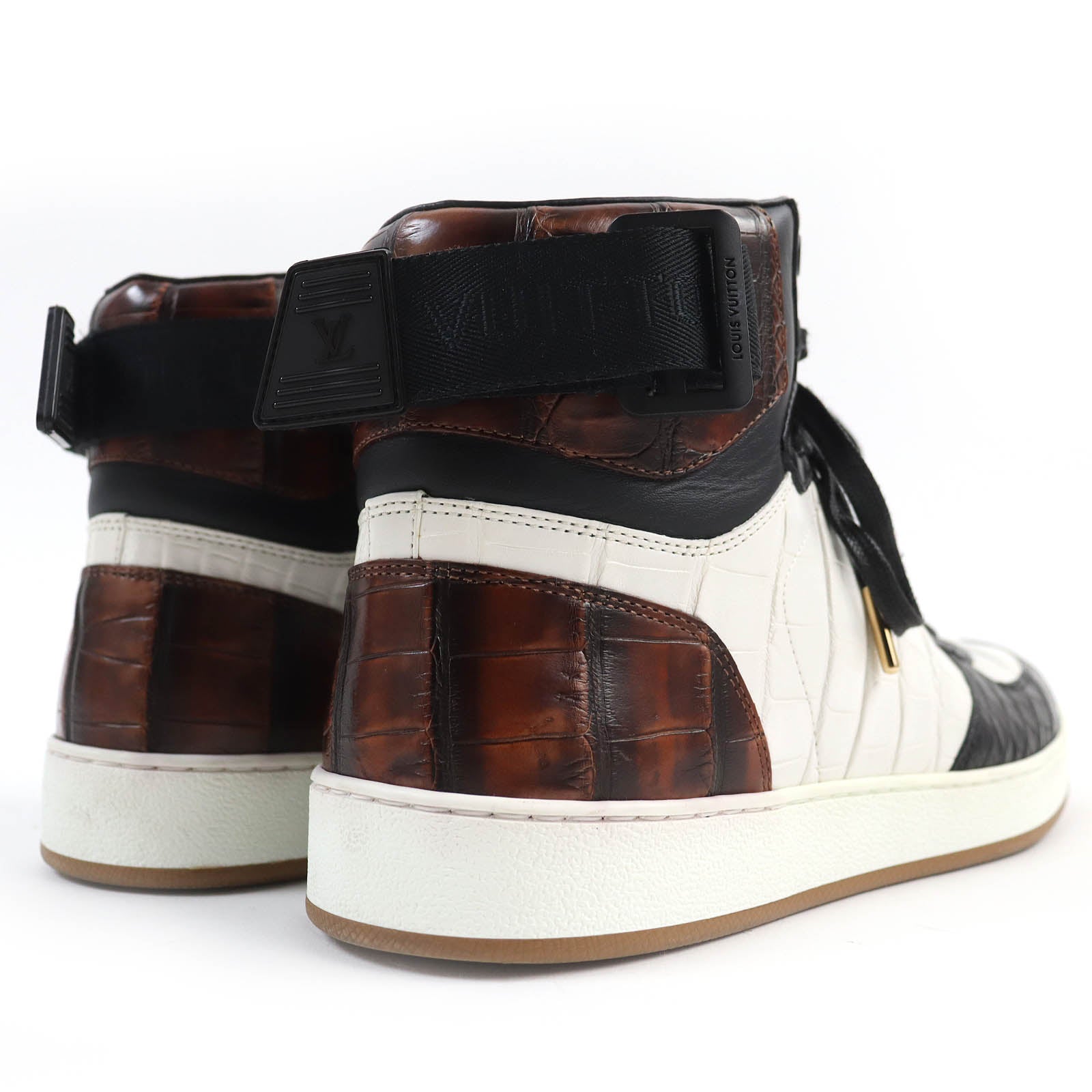 Louis Vuitton Rivoli Crocodile Leather Sneakers