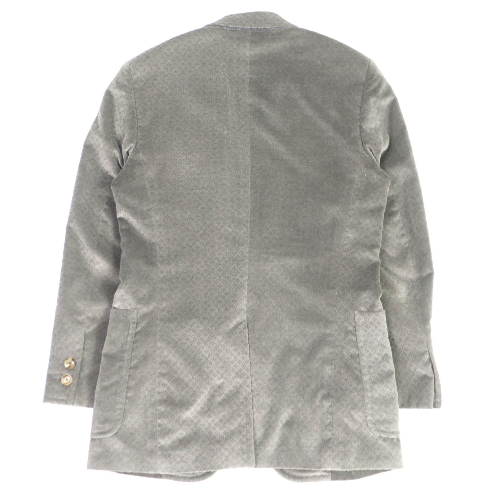 Louis Vuitton Monogram Velour Jacket Charcoal