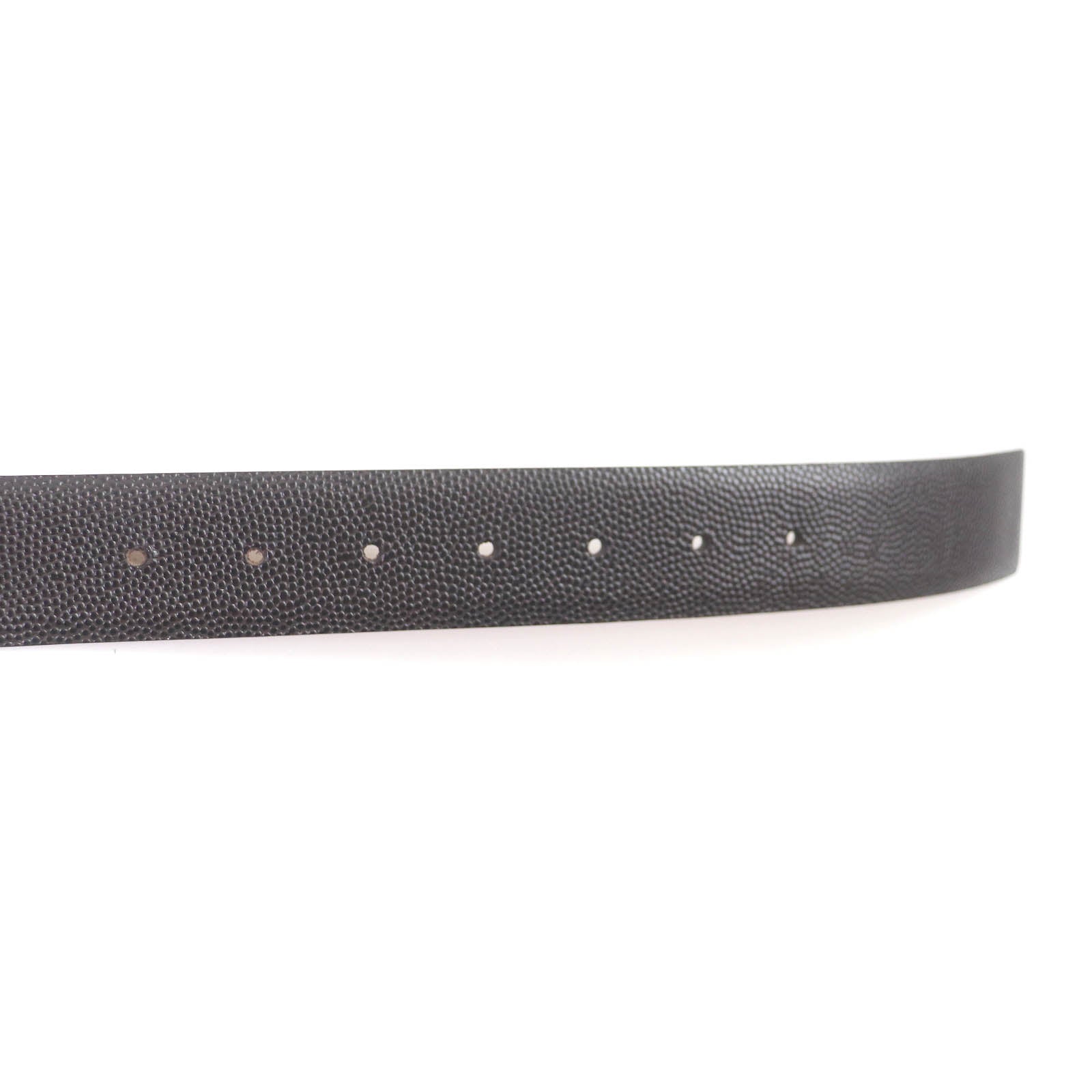 Salvatore Ferragamo Reversible Leather Belt Gold Logo