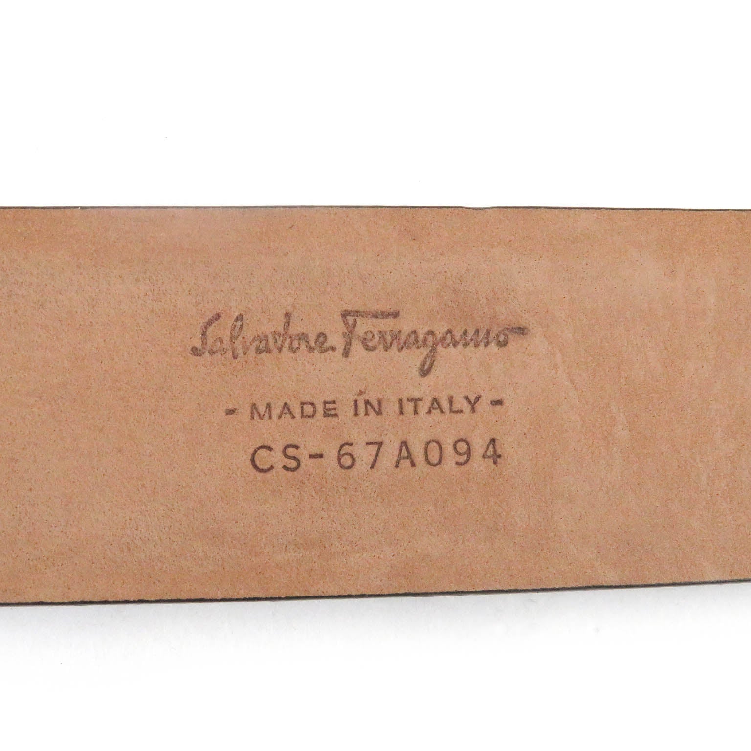 Salvatore Ferragamo Reversible Leather Belt Gold Logo