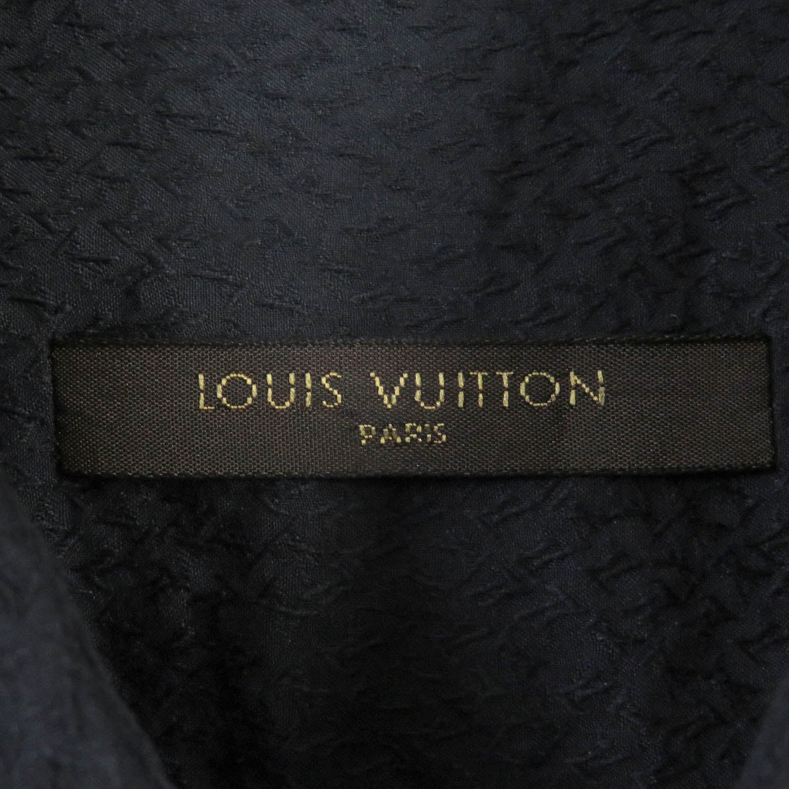 Louis Vuitton Cotton LV Logo Print Shirt