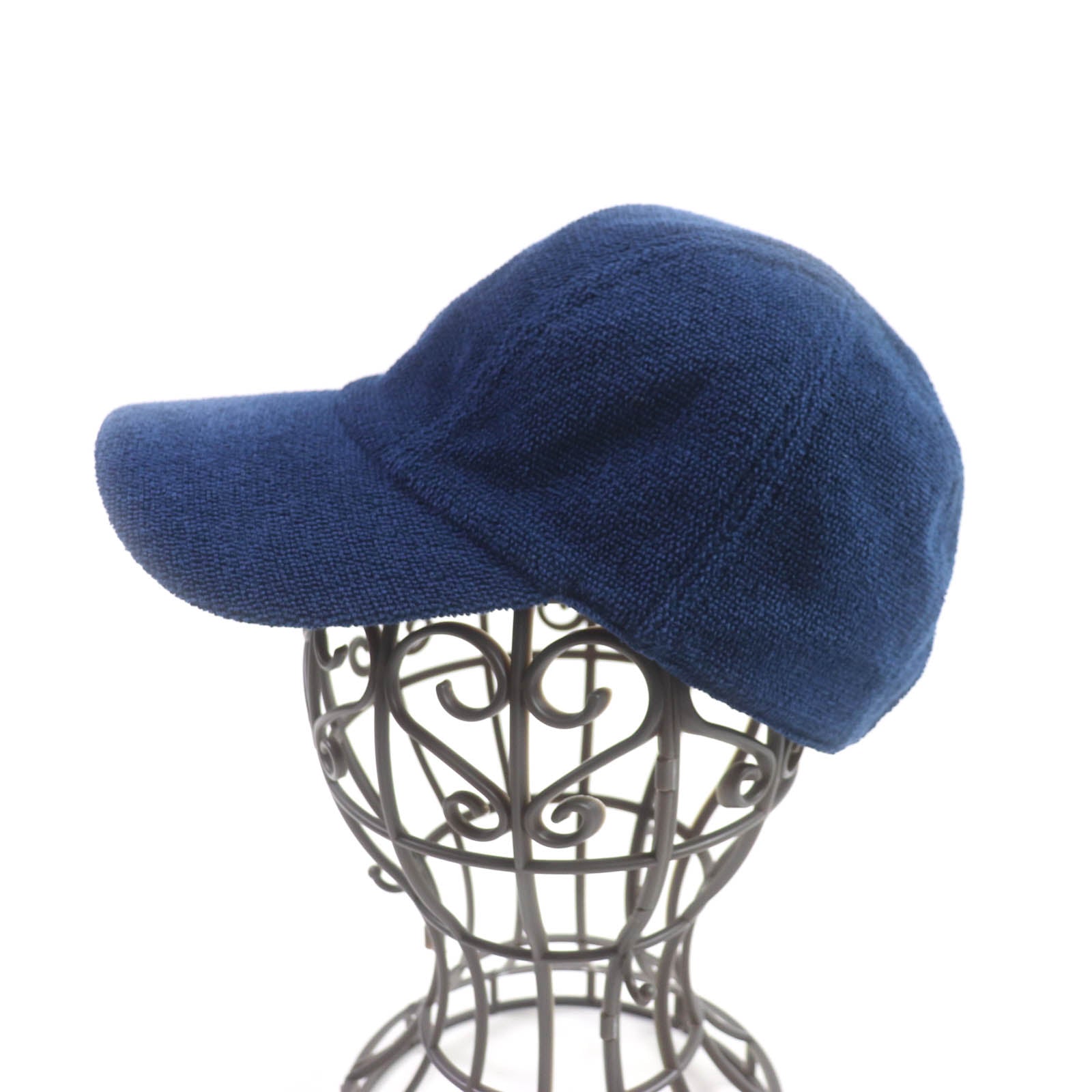 HERMES Davis Cotton Polyester Cap Navy S