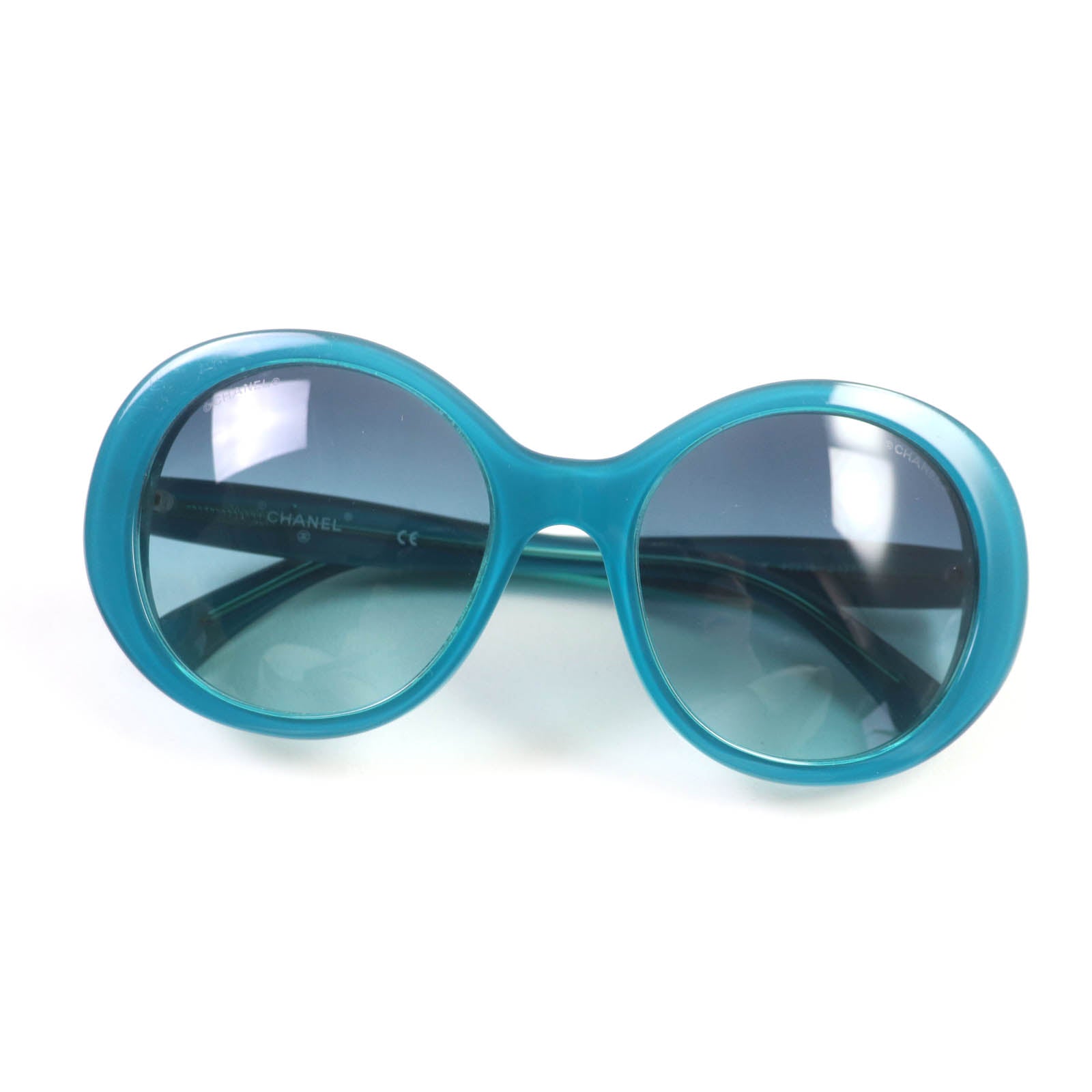 Chanel Turquoise COCO Mark Sunglasses 40936