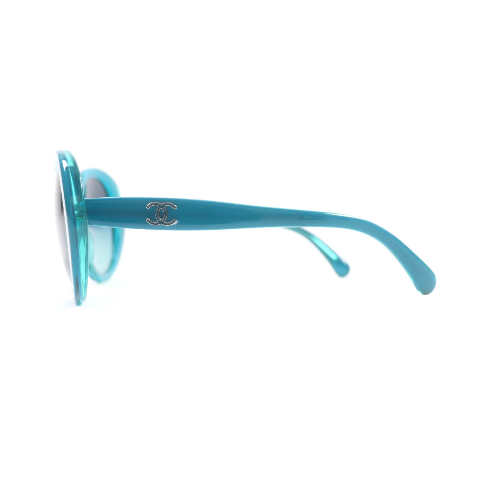 Chanel Turquoise COCO Mark Sunglasses 40936