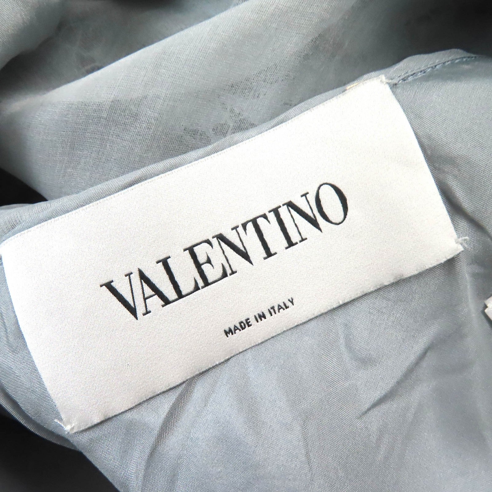 Valentino Wool Silk Blend Lace Dress