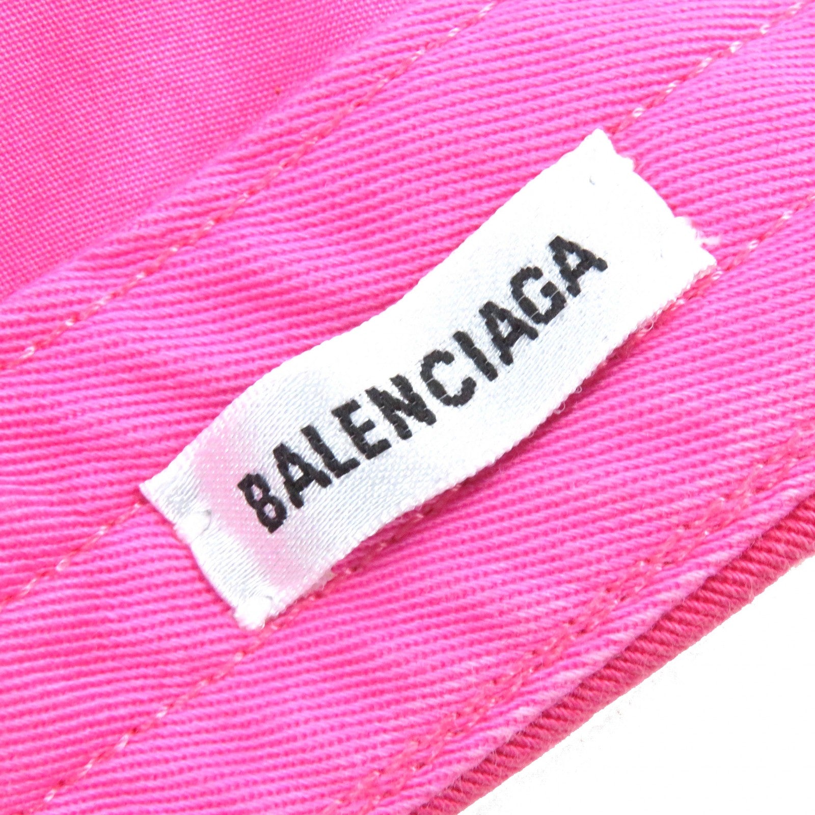 Balenciaga Cotton Logo Embroidered Vintage Baseball Cap