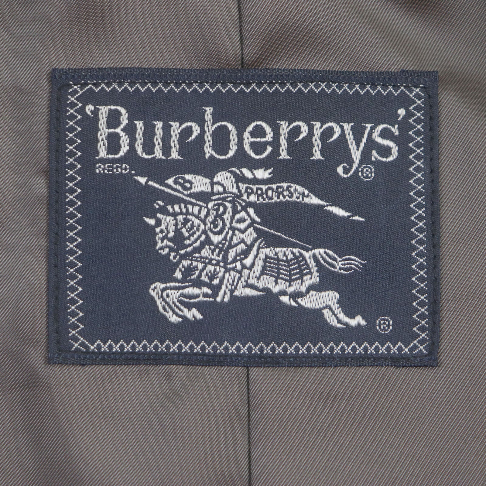 Burberry Vintage Wool Camel Coat Dark Brown