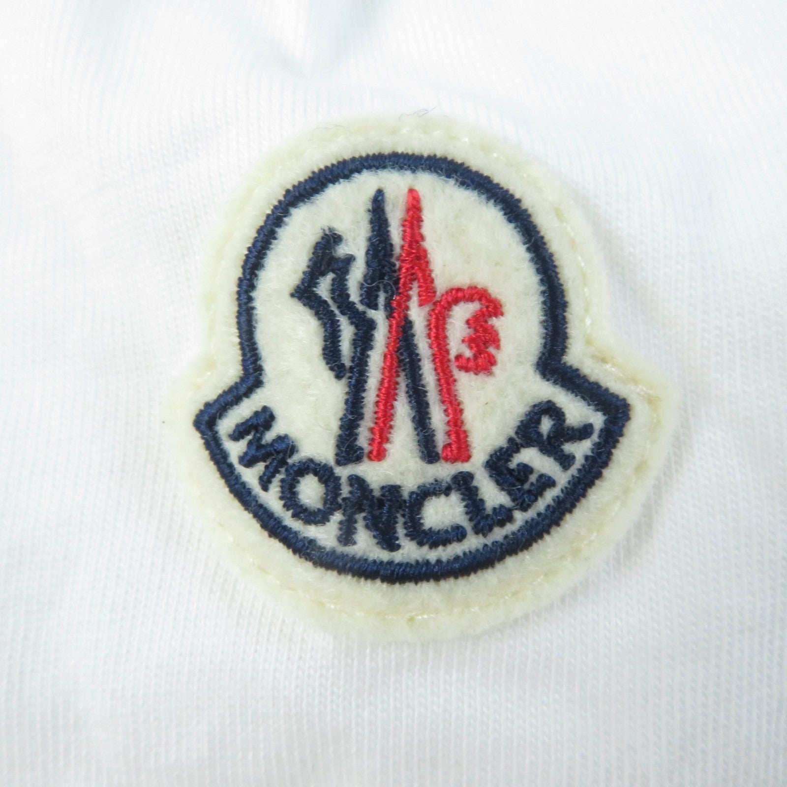 Moncler Cotton Logo T-Shirt White S Women