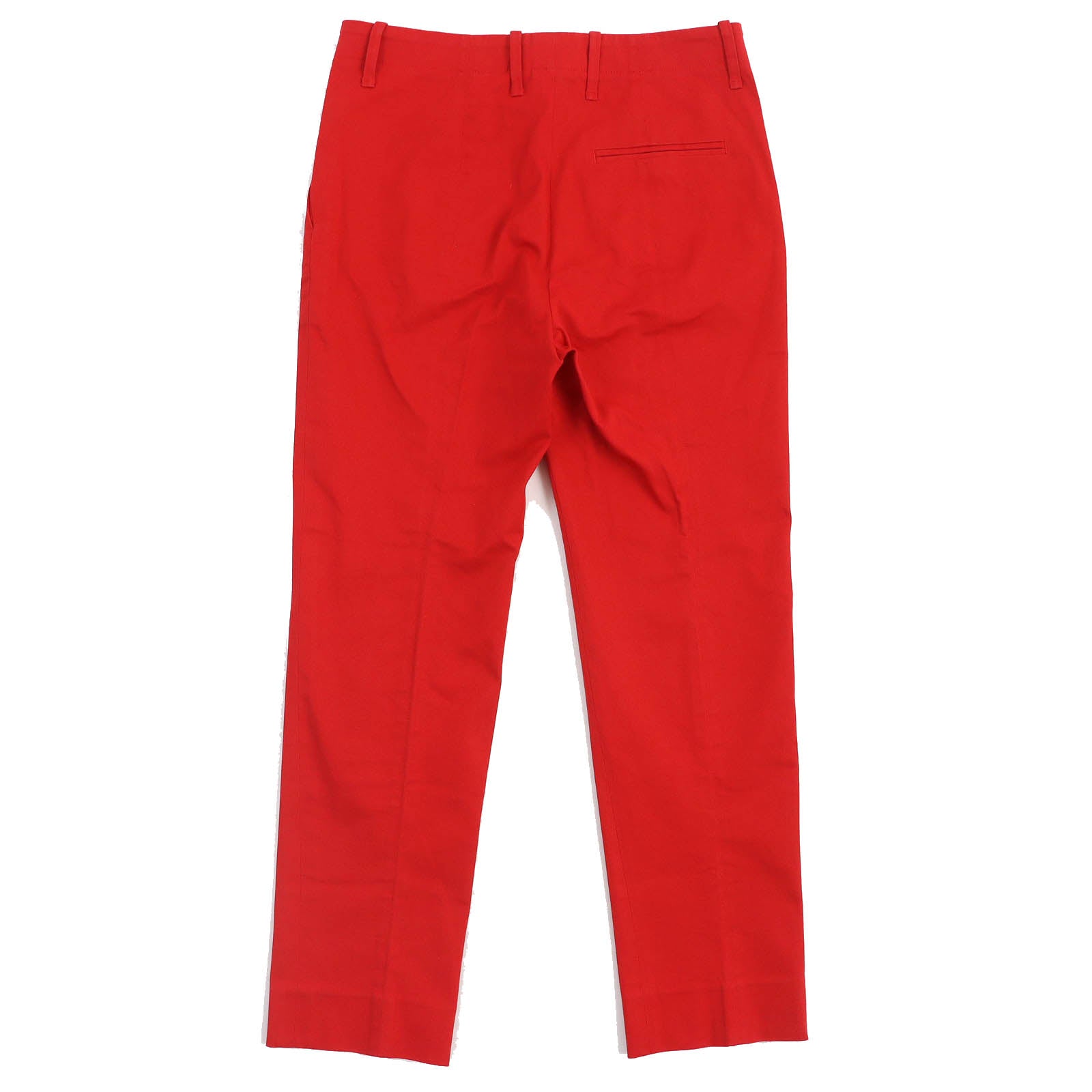 HERMES Tapered Pants Red 34