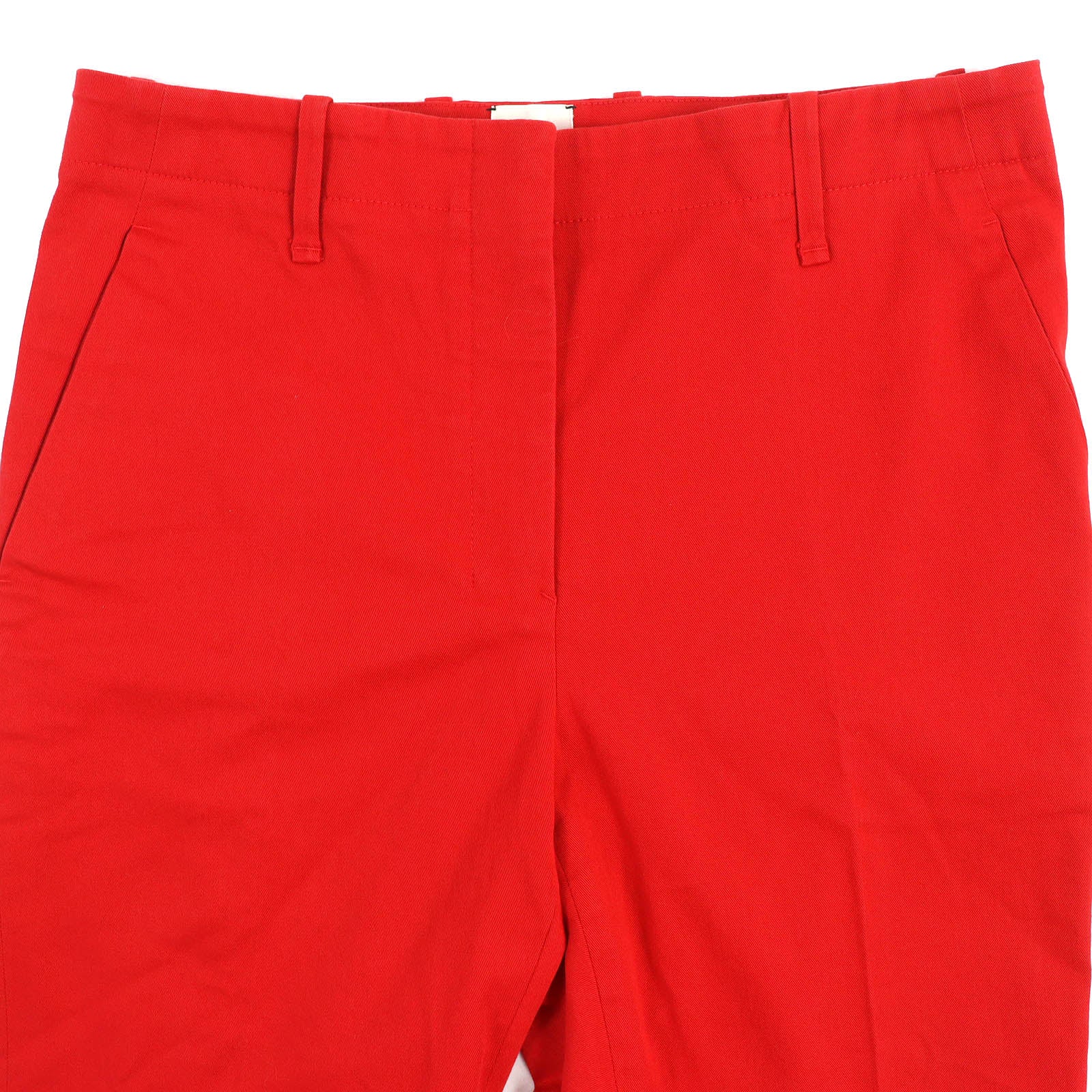 HERMES Tapered Pants Red 34