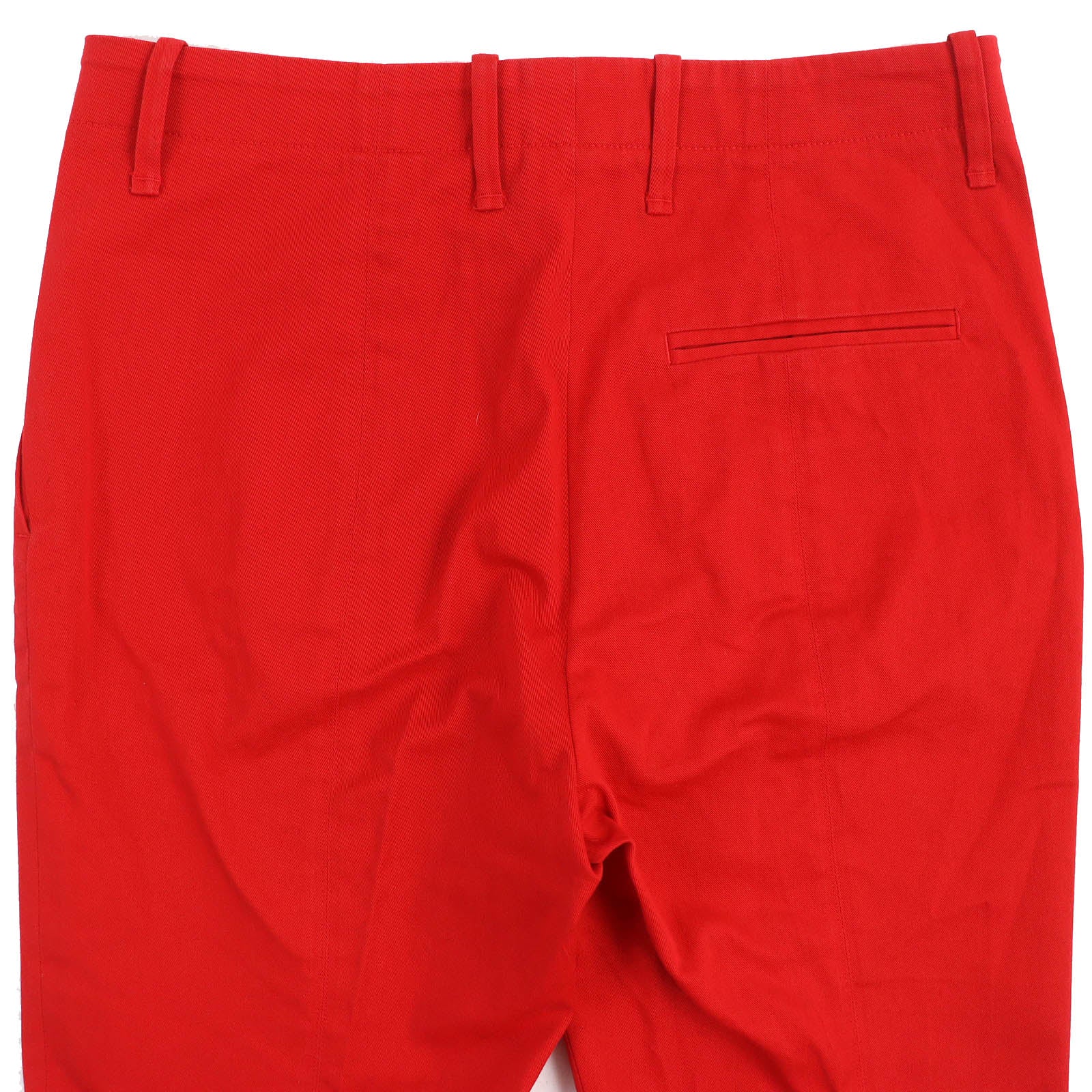 HERMES Tapered Pants Red 34