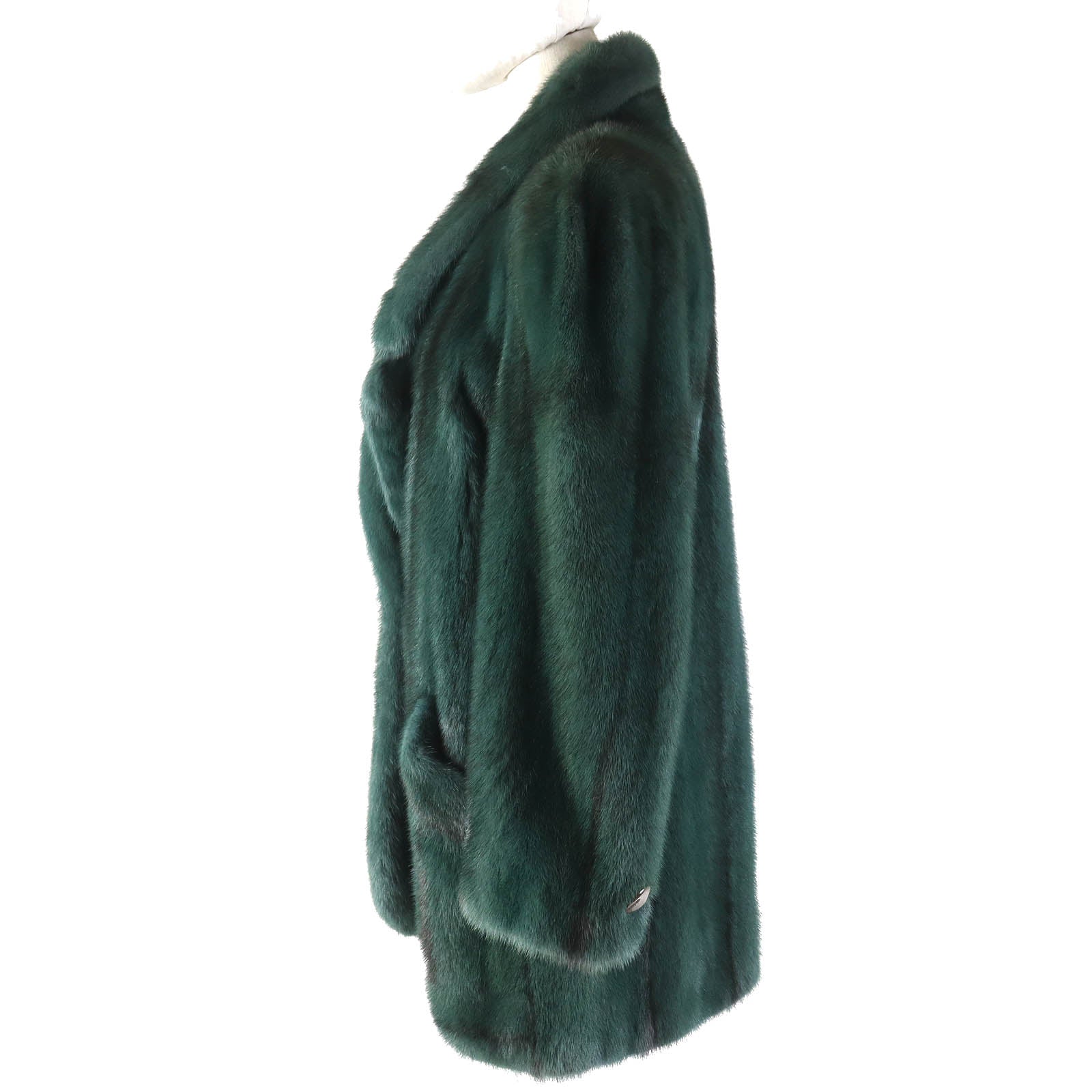 Dior Mink Fur Coat Green Size L