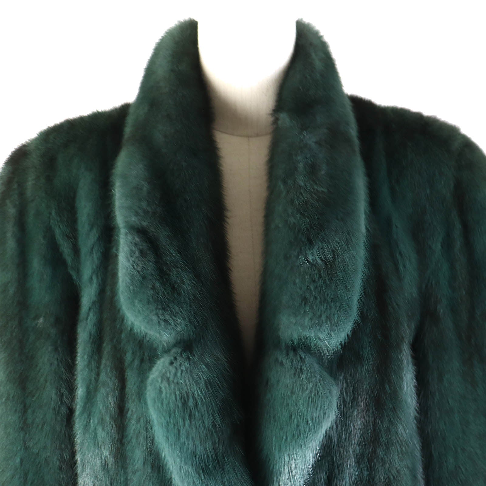 Dior Mink Fur Coat Green Size L