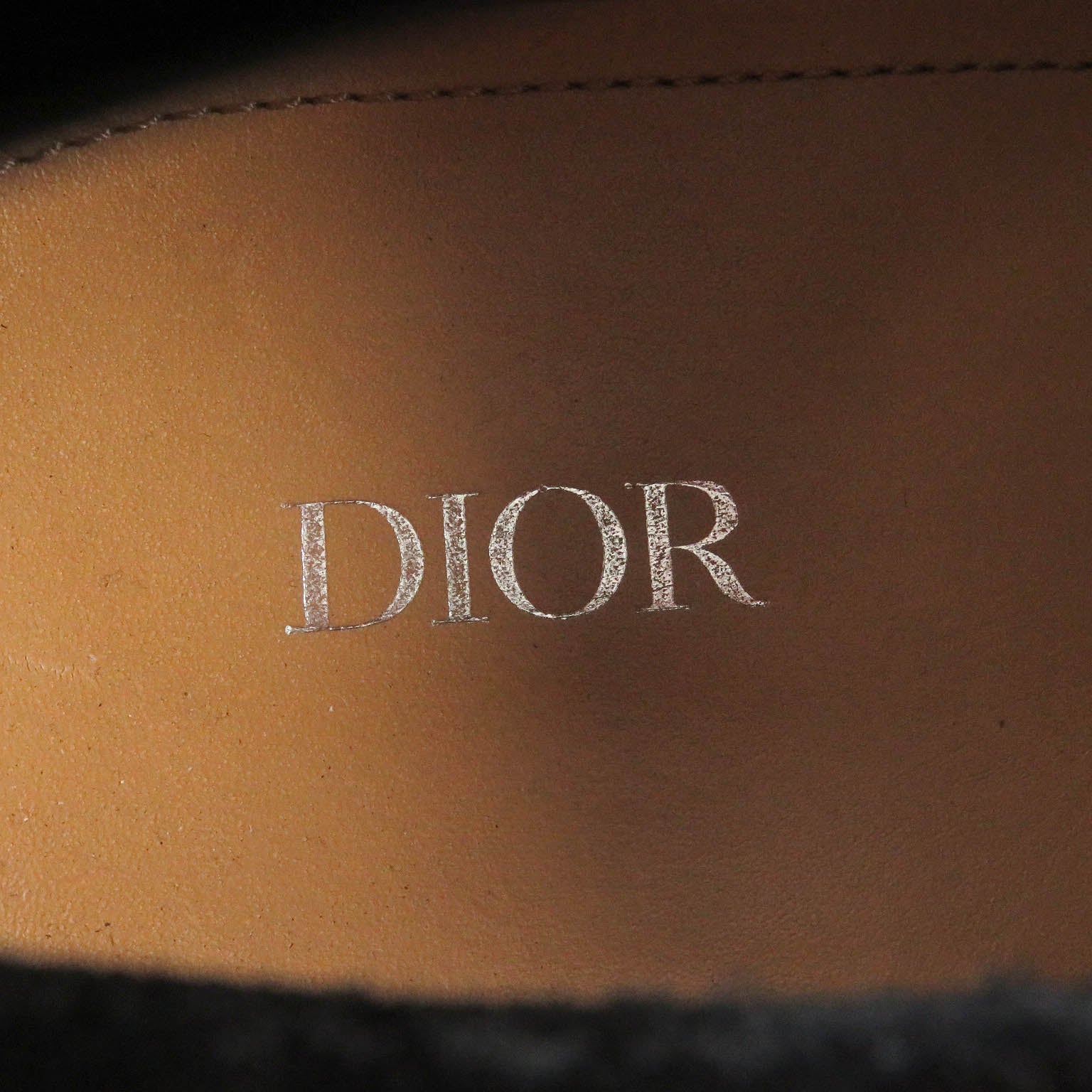 Dior Oblique Suede Leather Boat Shoes Black 41