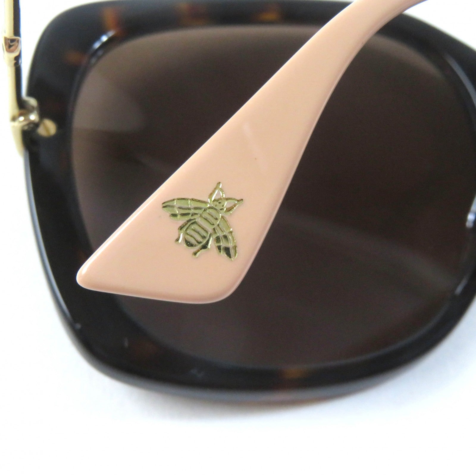 Gucci GG0511SA Butterfly Sunglasses Brown Gold