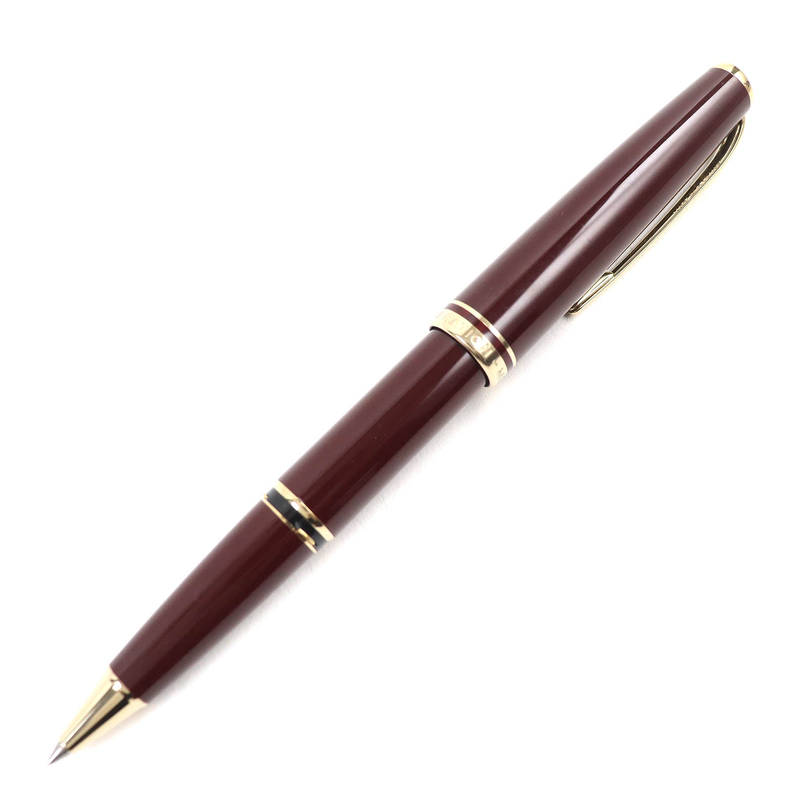 Montblanc White Star Ballpoint Pen Bordeaux