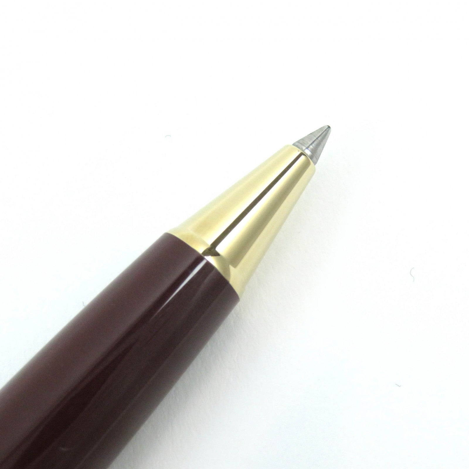 Montblanc White Star Ballpoint Pen Bordeaux