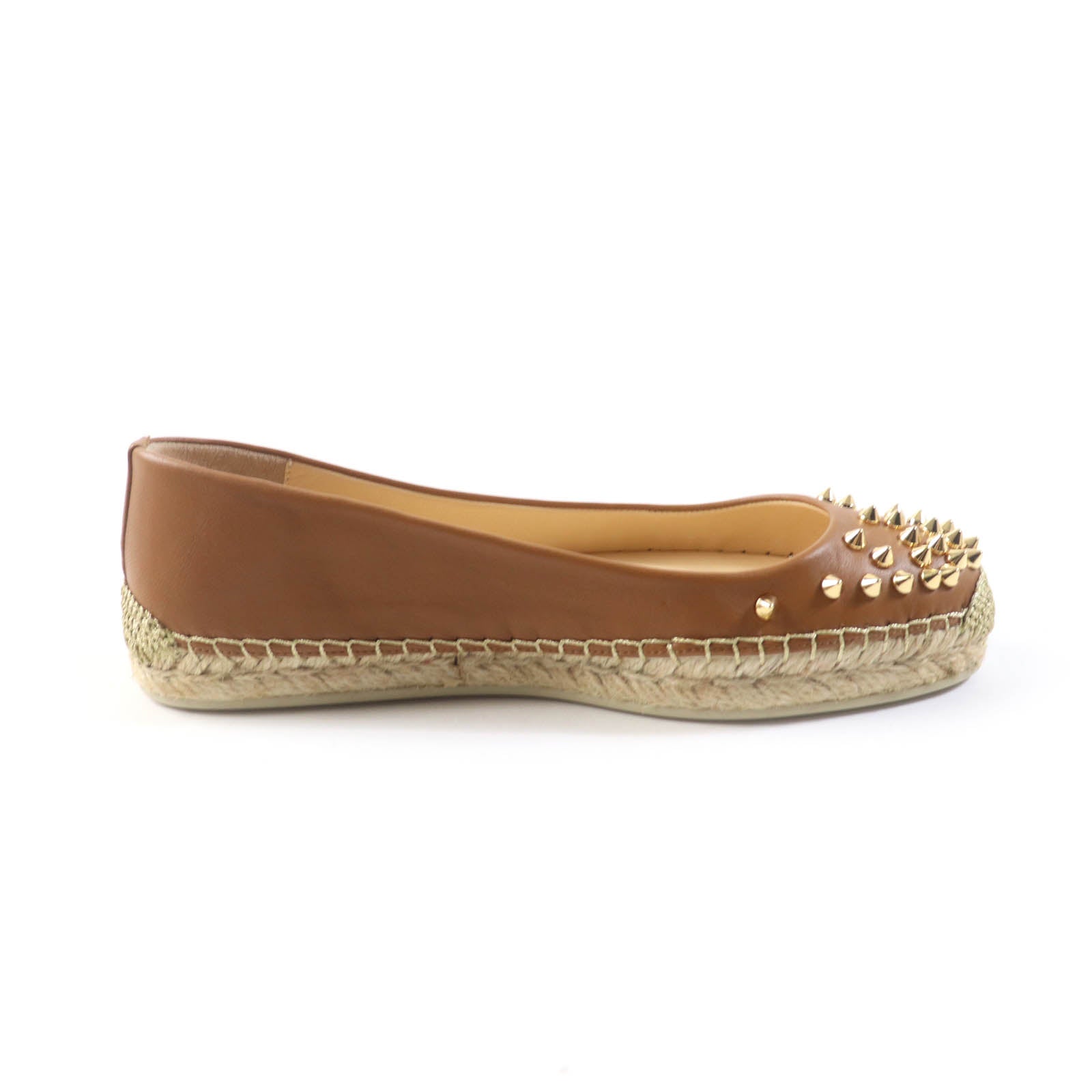 Christian Louboutin ALIOCHETTE Spiked Leather Flats