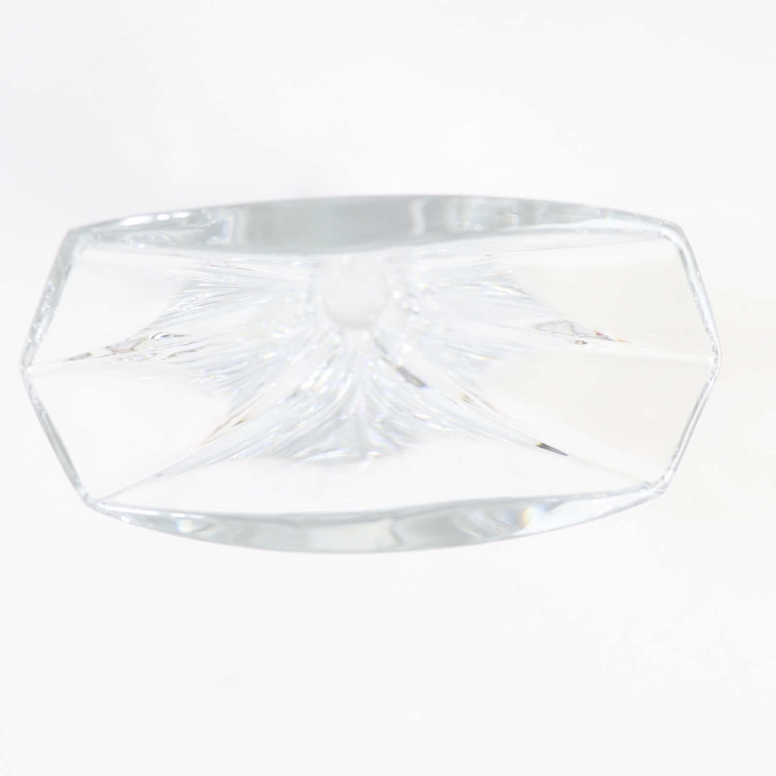 Baccarat GINKGO Crystal Glass Flower Vase