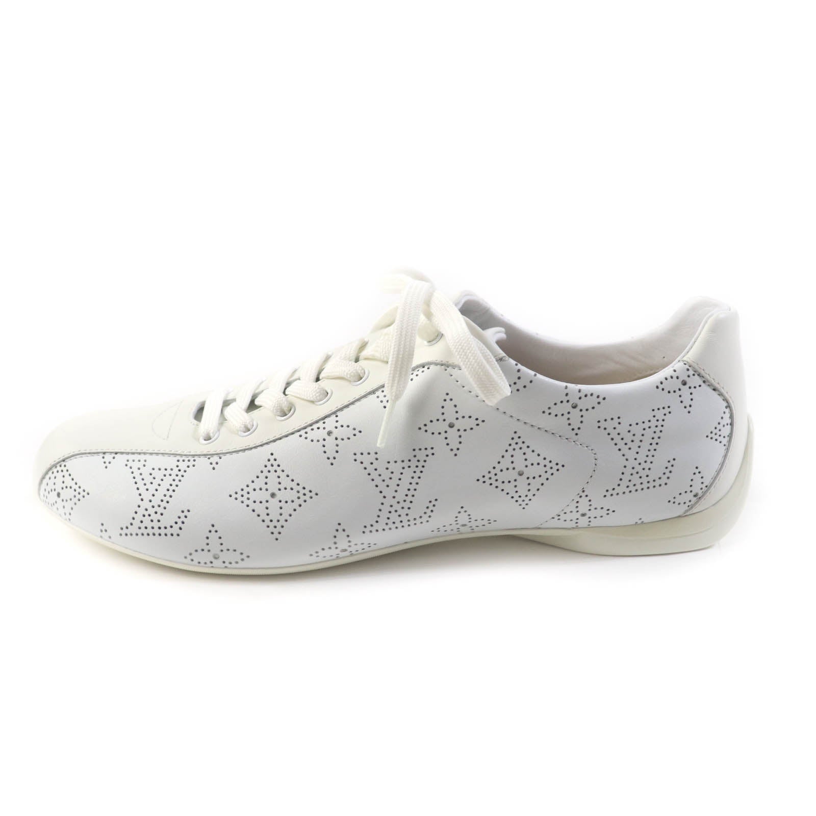 Louis Vuitton Monogram Mahina Leather Sneakers