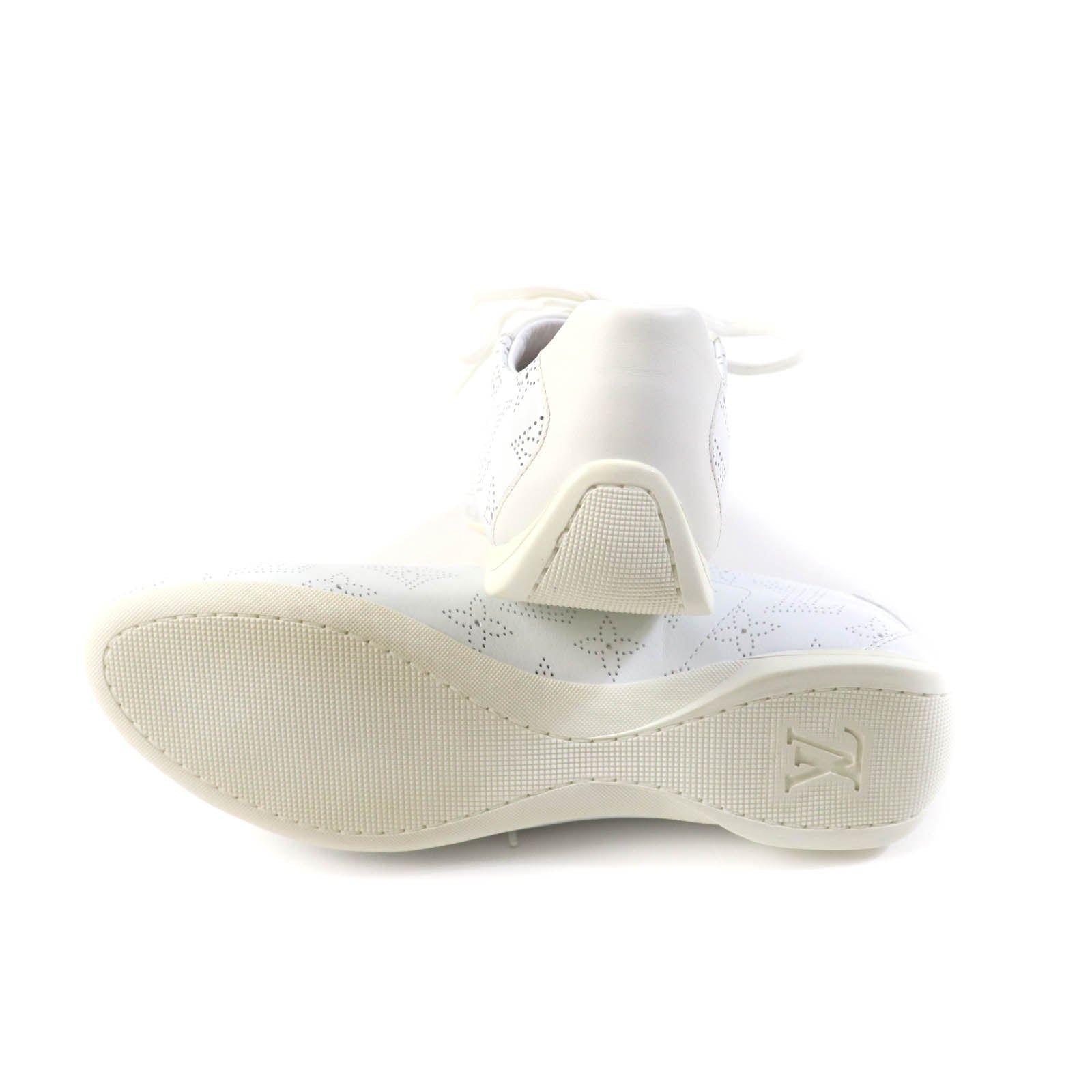 Louis Vuitton Monogram Mahina Leather Sneakers