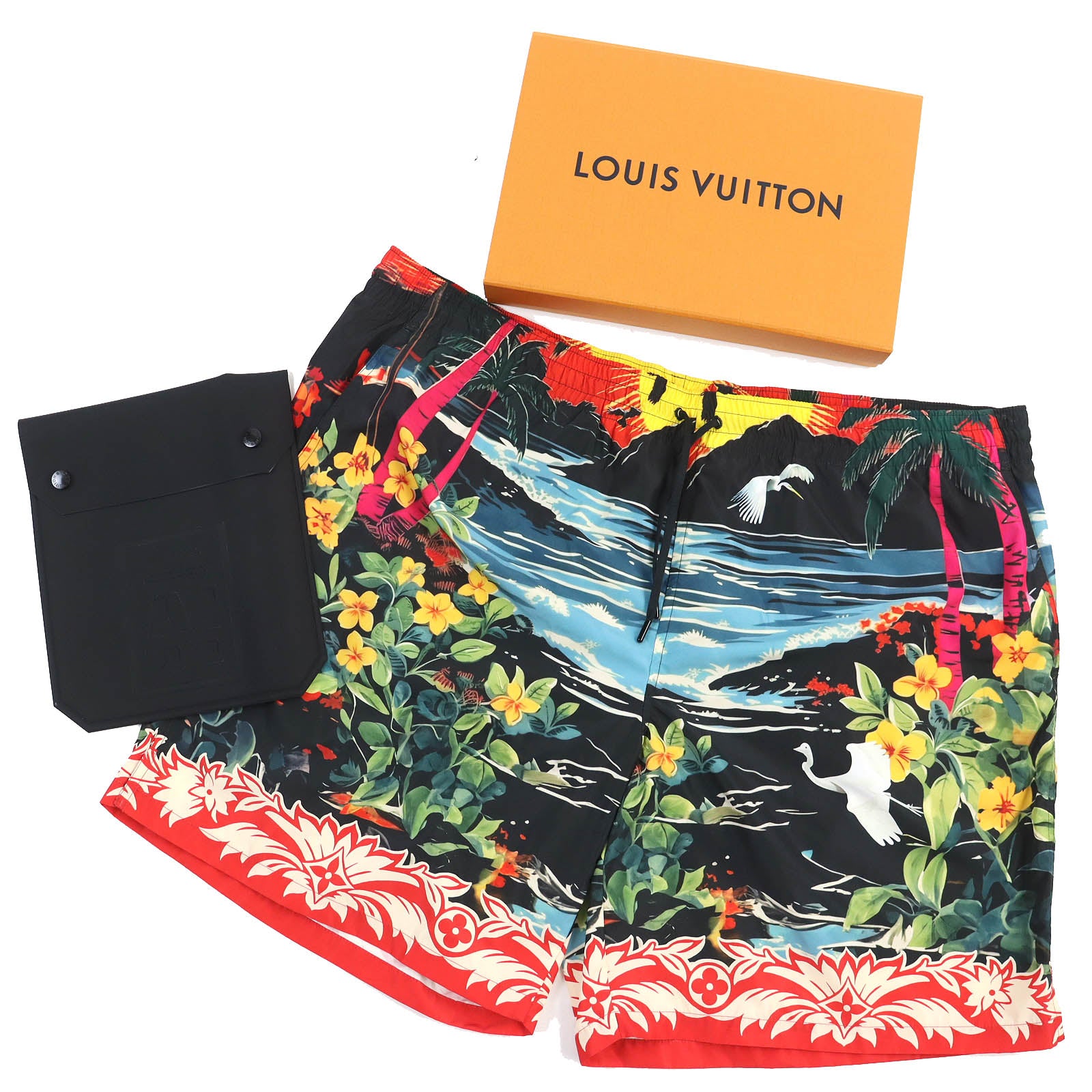 Louis Vuitton Nylon Swim Shorts Multicolor 4L