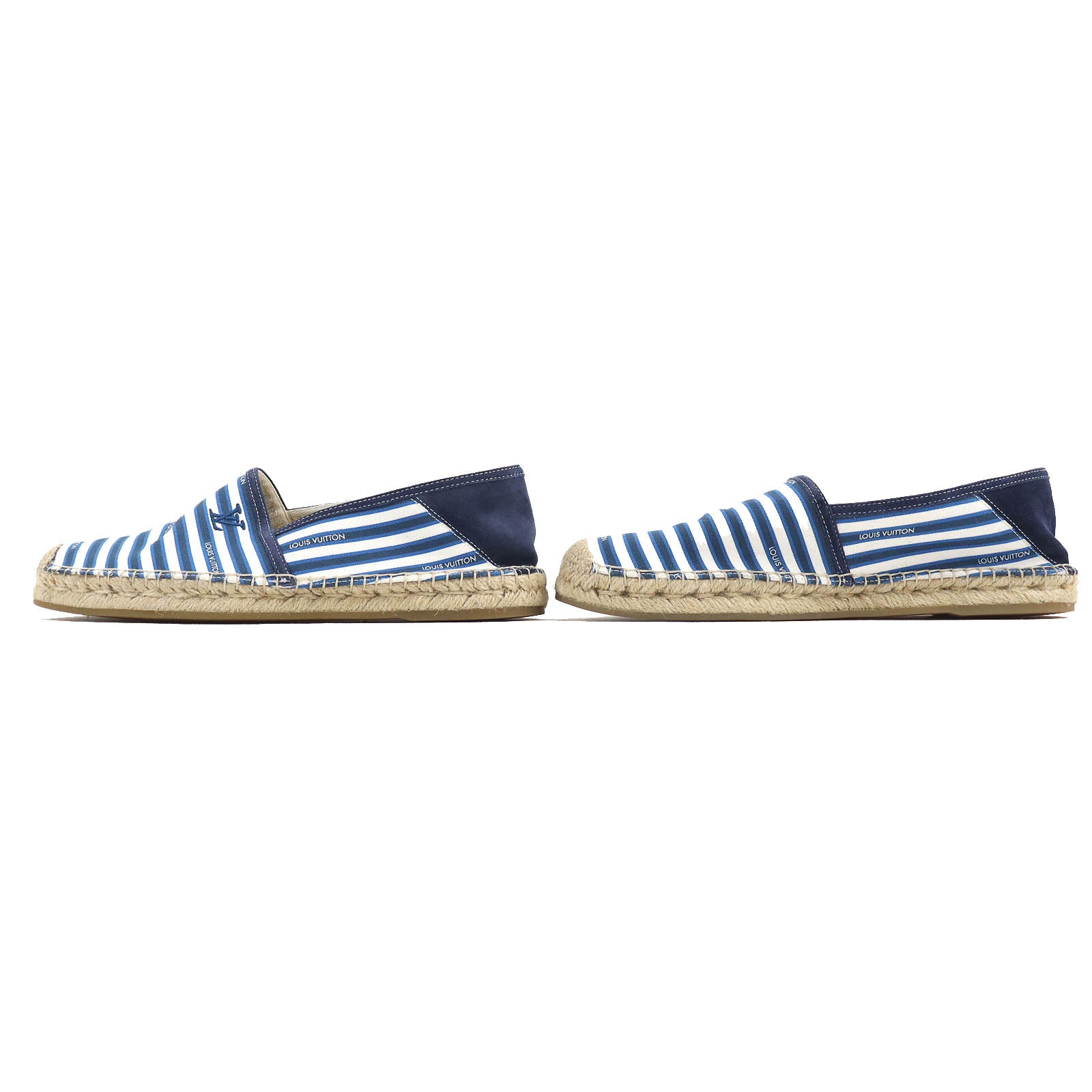 Louis Vuitton Suede Espadrilles Slip-on Shoes