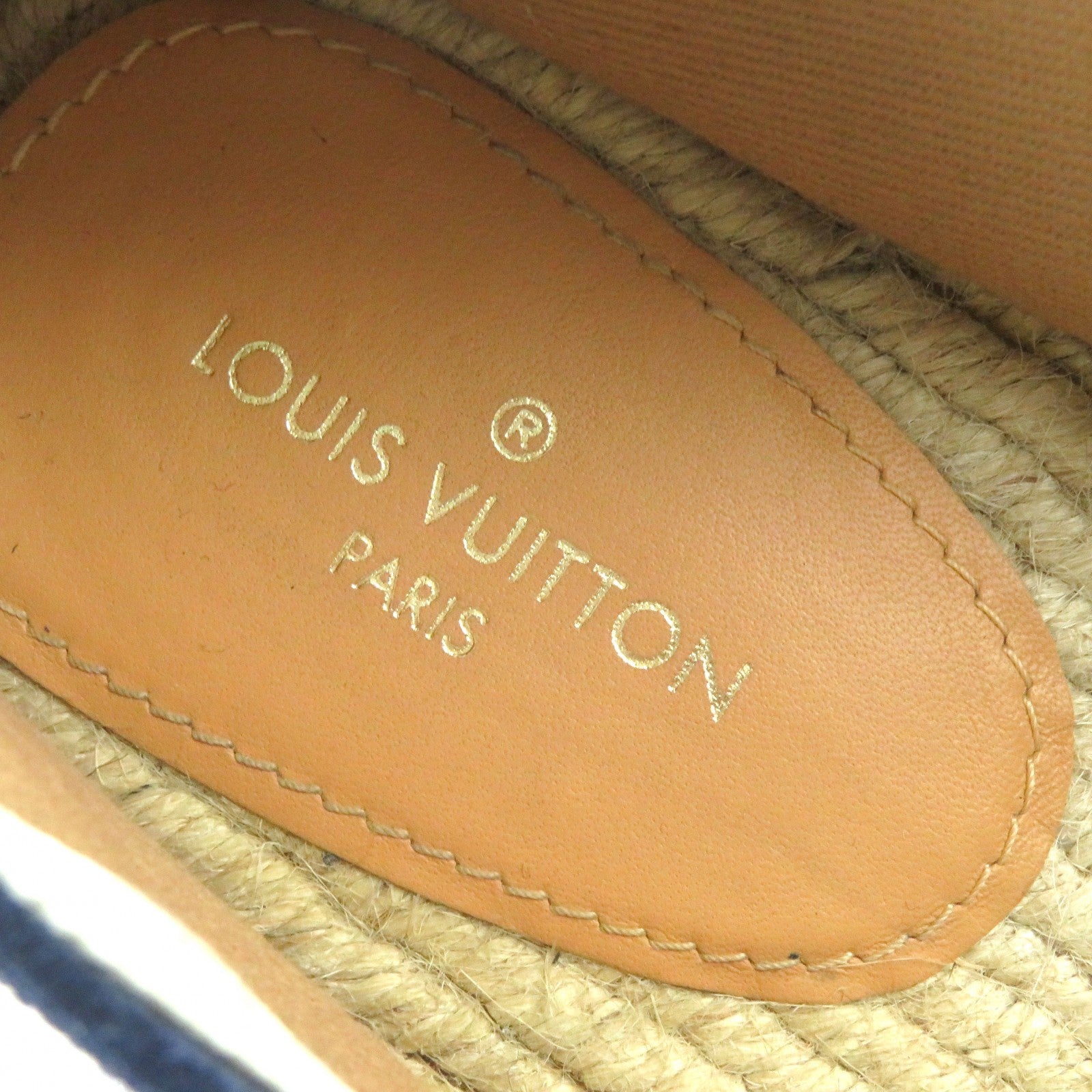 Louis Vuitton Suede Espadrilles Slip-on Shoes