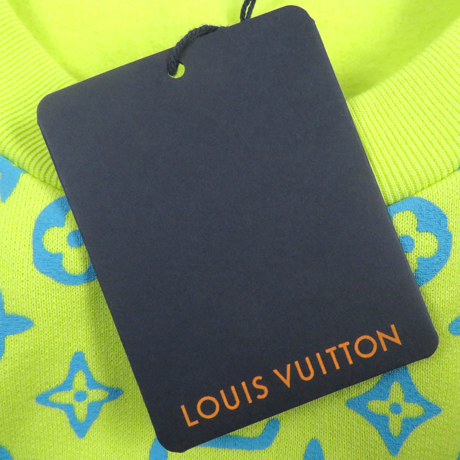 Louis Vuitton Monogram Sweatshirt Yellow-Green L