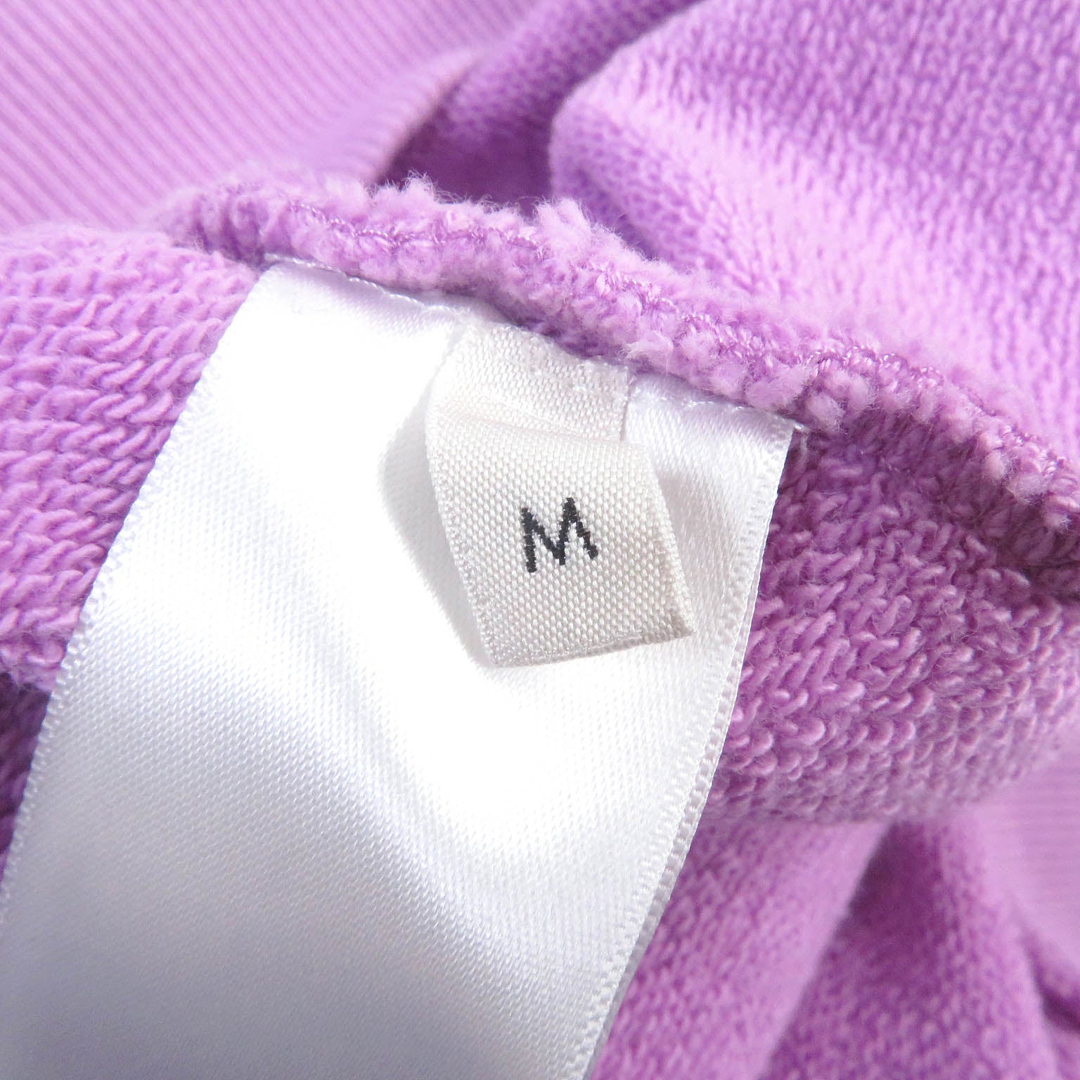 Celine Logo Print Hoodie Pullover Lavender M