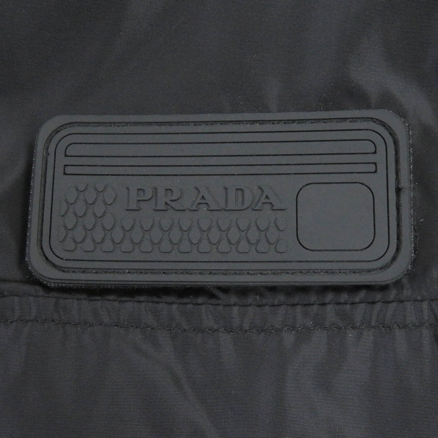 Prada Wool Zip-Up Knit Jacket Black