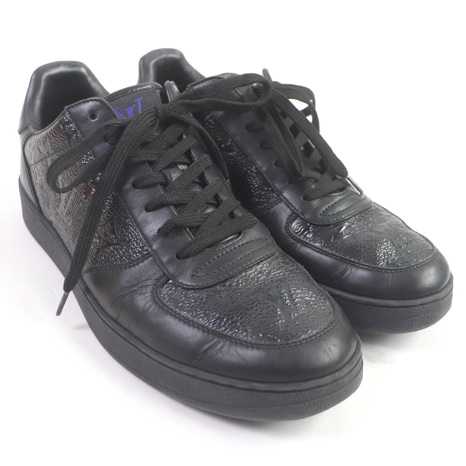 Louis Vuitton Rivoli Monogram Leather PVC Sneakers