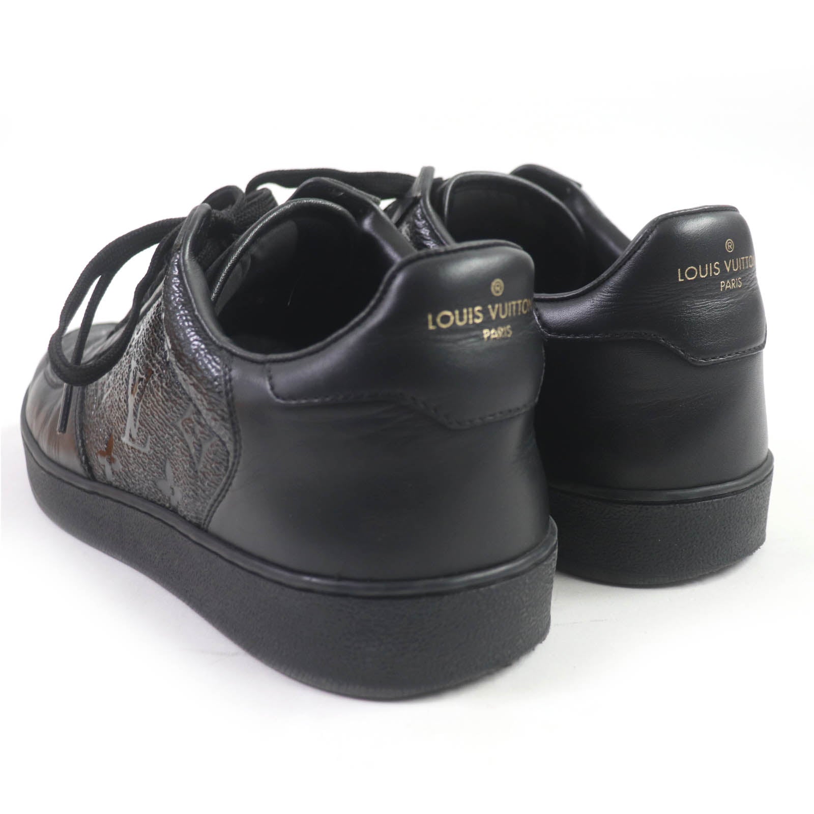 Louis Vuitton Rivoli Monogram Leather PVC Sneakers